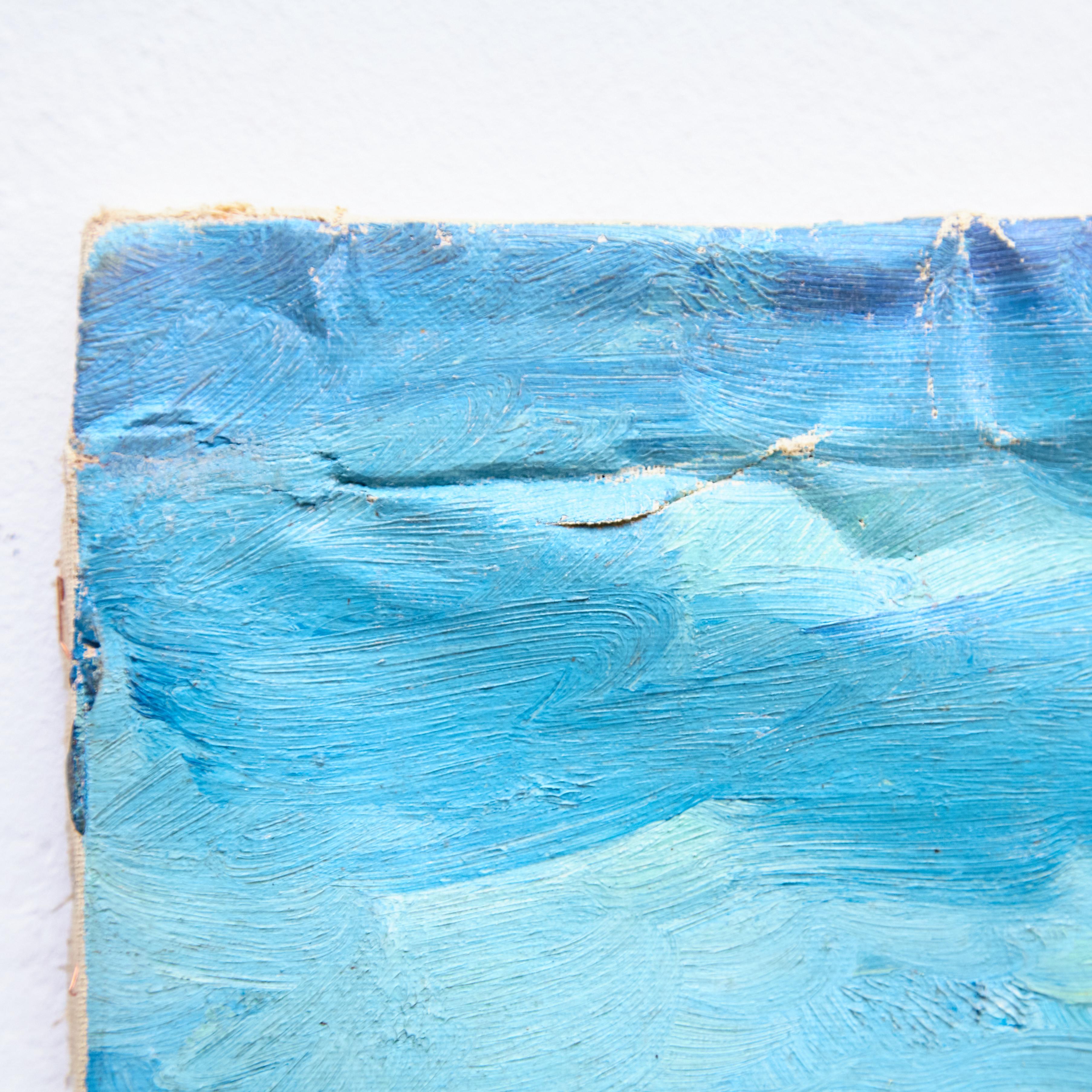 Obra de arte moderno de mediados de siglo Pintura, hacia 1977 finales del siglo XX en venta