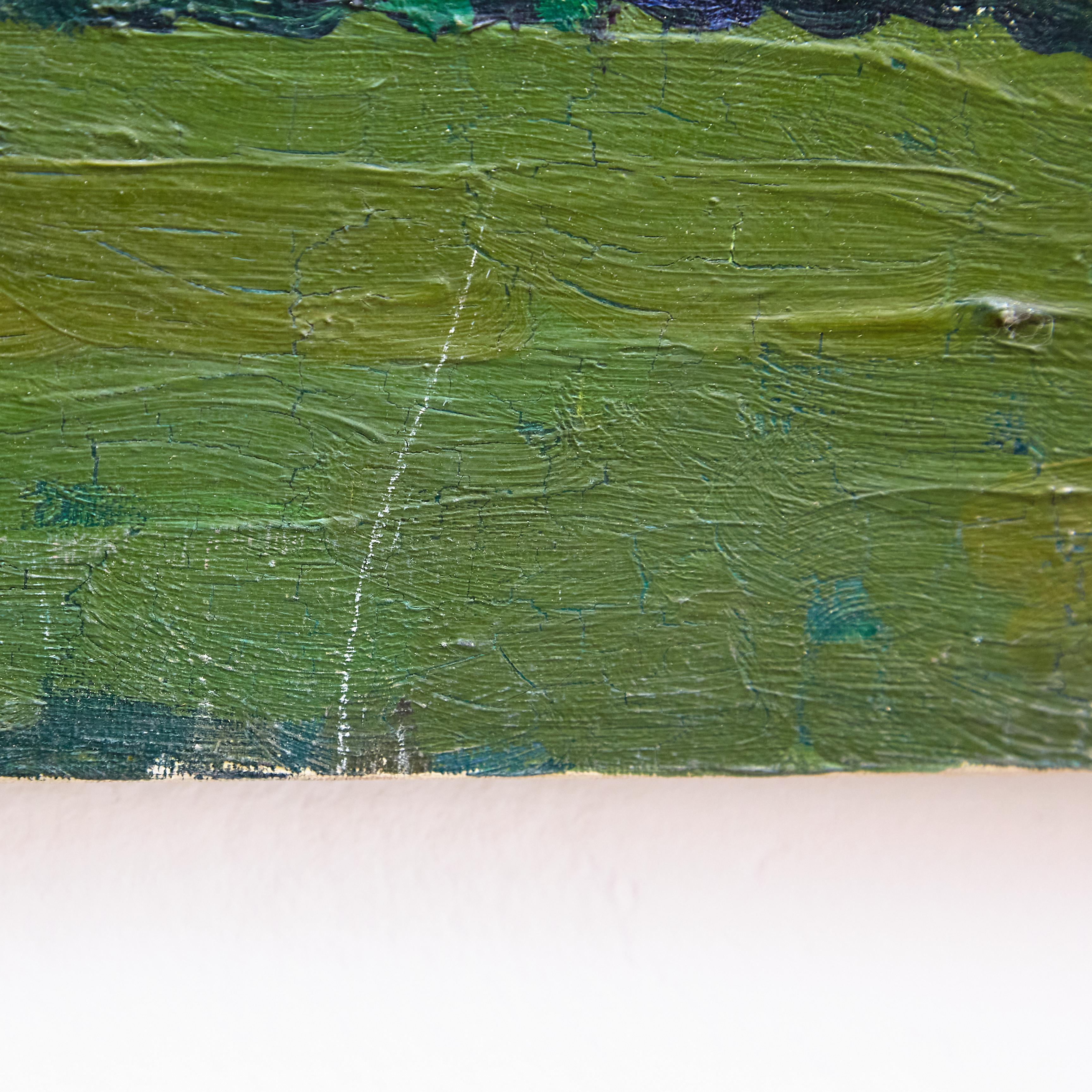 Obra de arte moderno de mediados de siglo Pintura, hacia 1977 en venta 2