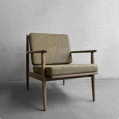 Mid-Century Modern Ash Lounge Chair by Viko Baumritter