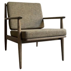 Mid-Century Modern Ash Lounge Chair by Viko Baumritter
