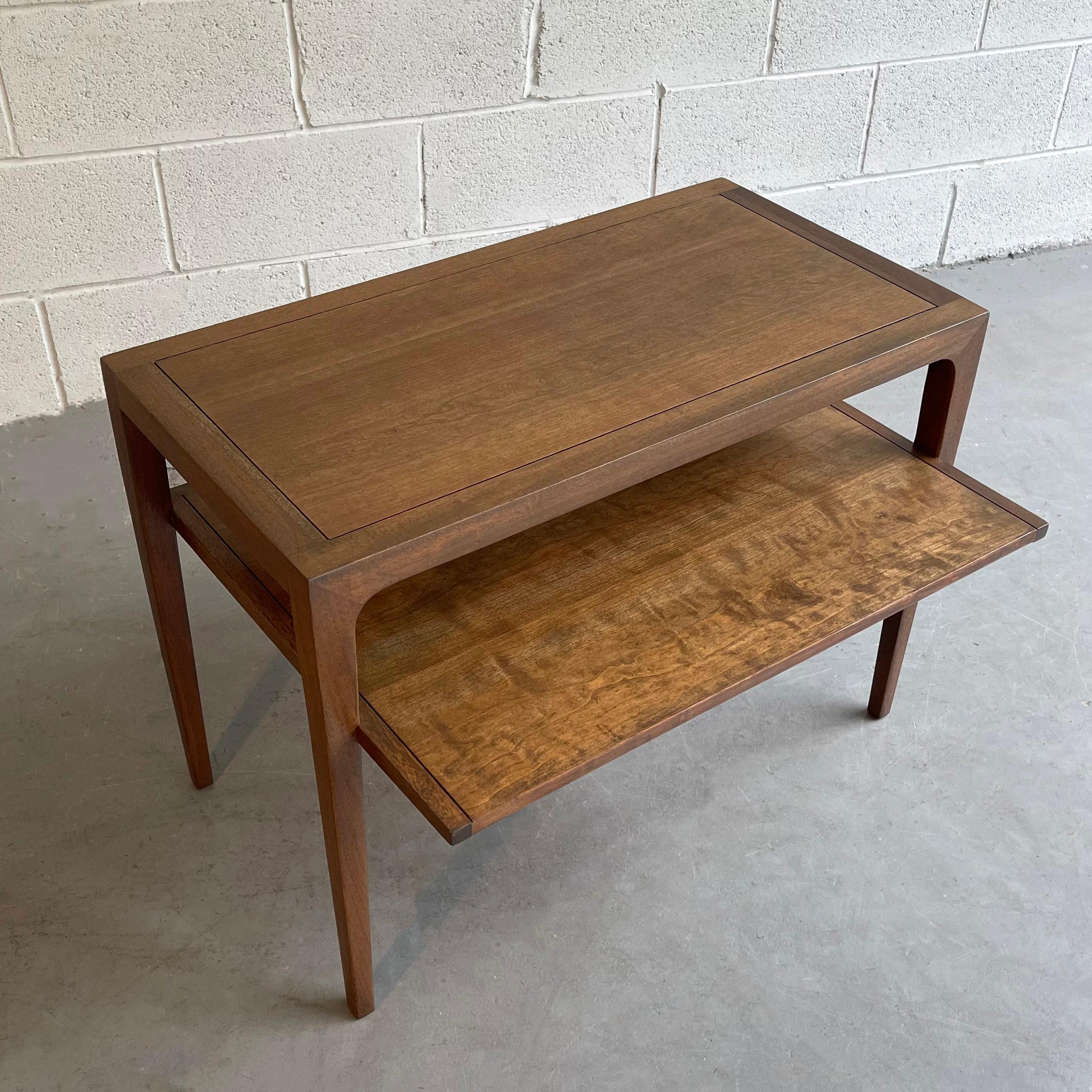 American Mid-Century Modern Ash Side Table by John Van Koert for Drexel For Sale