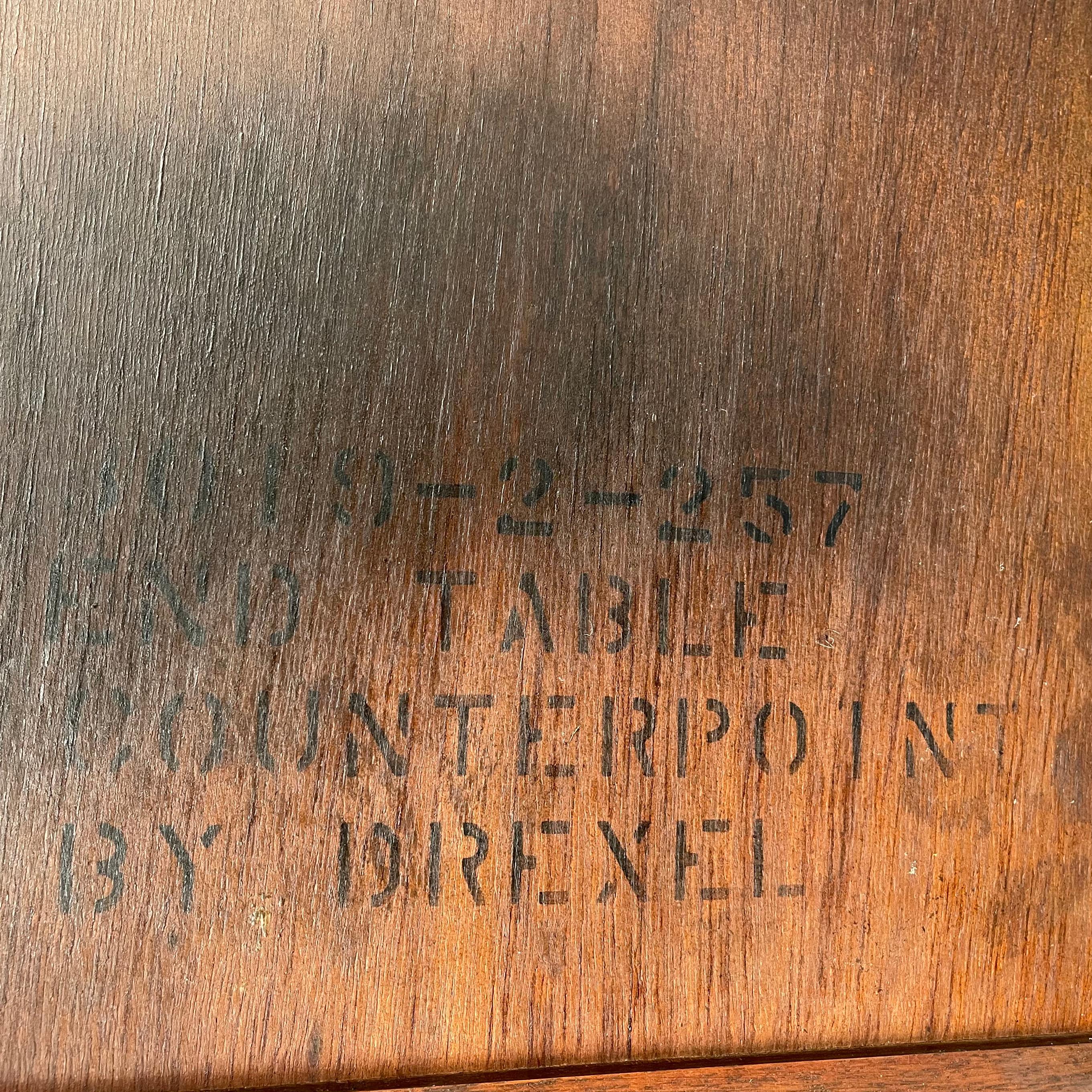 20th Century Mid-Century Modern Ash Side Table by John Van Koert for Drexel For Sale