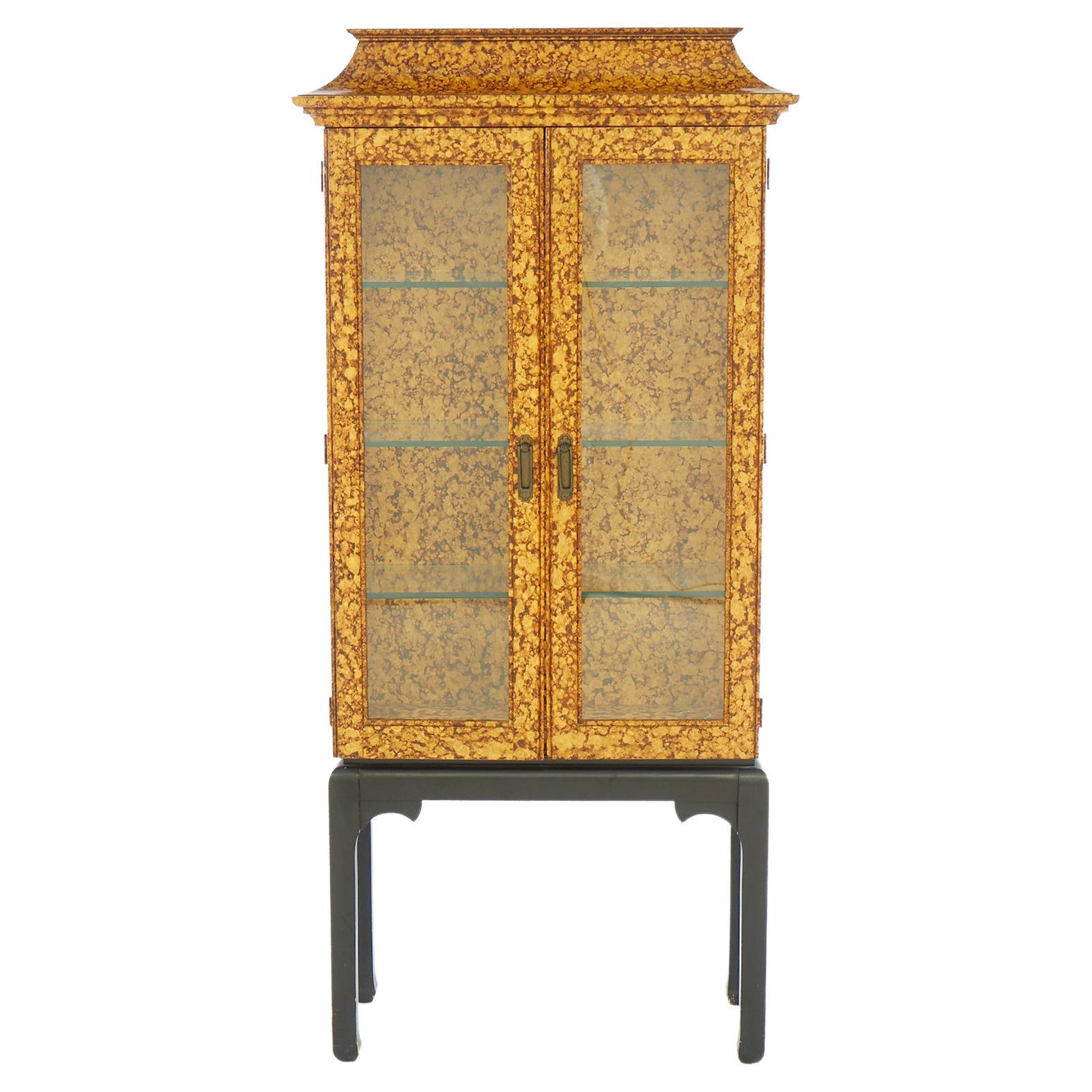 Mid-Century Modern Asian Finished Cabinet / Vitrine