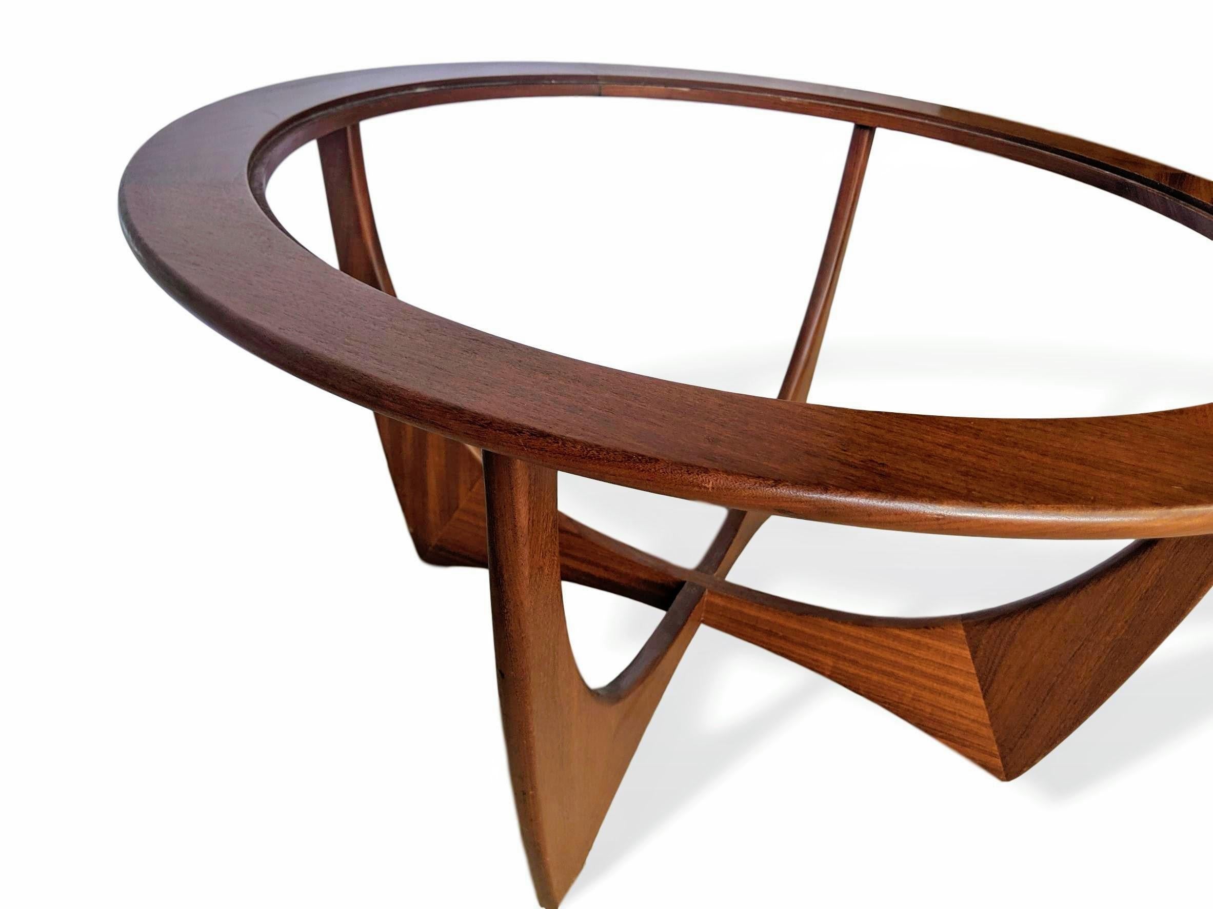 Teak Mid-Century Modern “Astro” Coffee Table by G-Plan, English, circa 1960