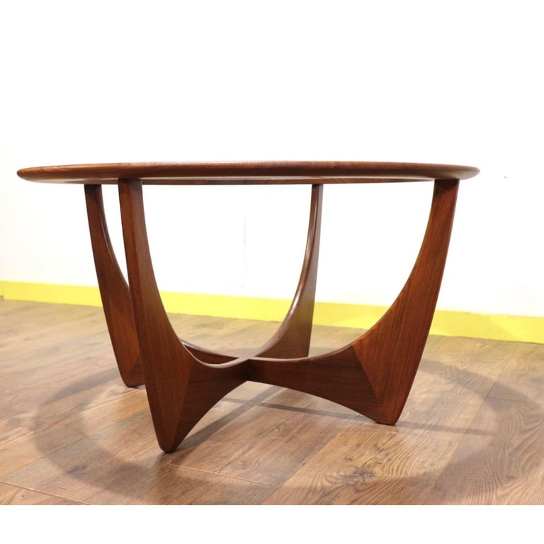 MidCentury Modern Astro Coffee Table by G Plan Teak Danish Style For