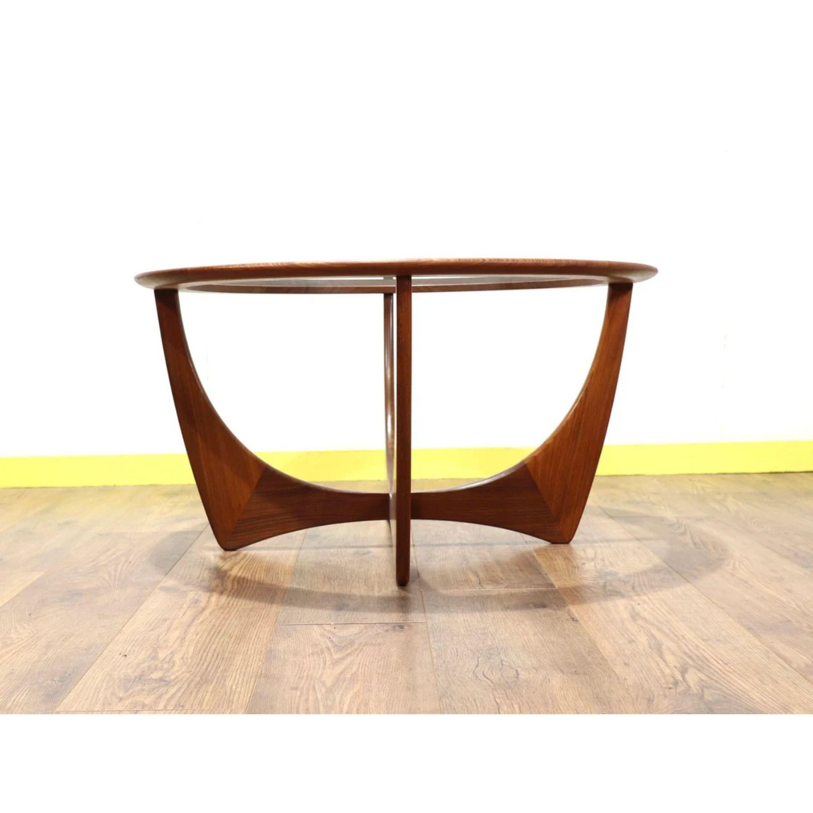 Mid-Century Modern Astro Coffee Table by G Plan Teak Danish Style 2