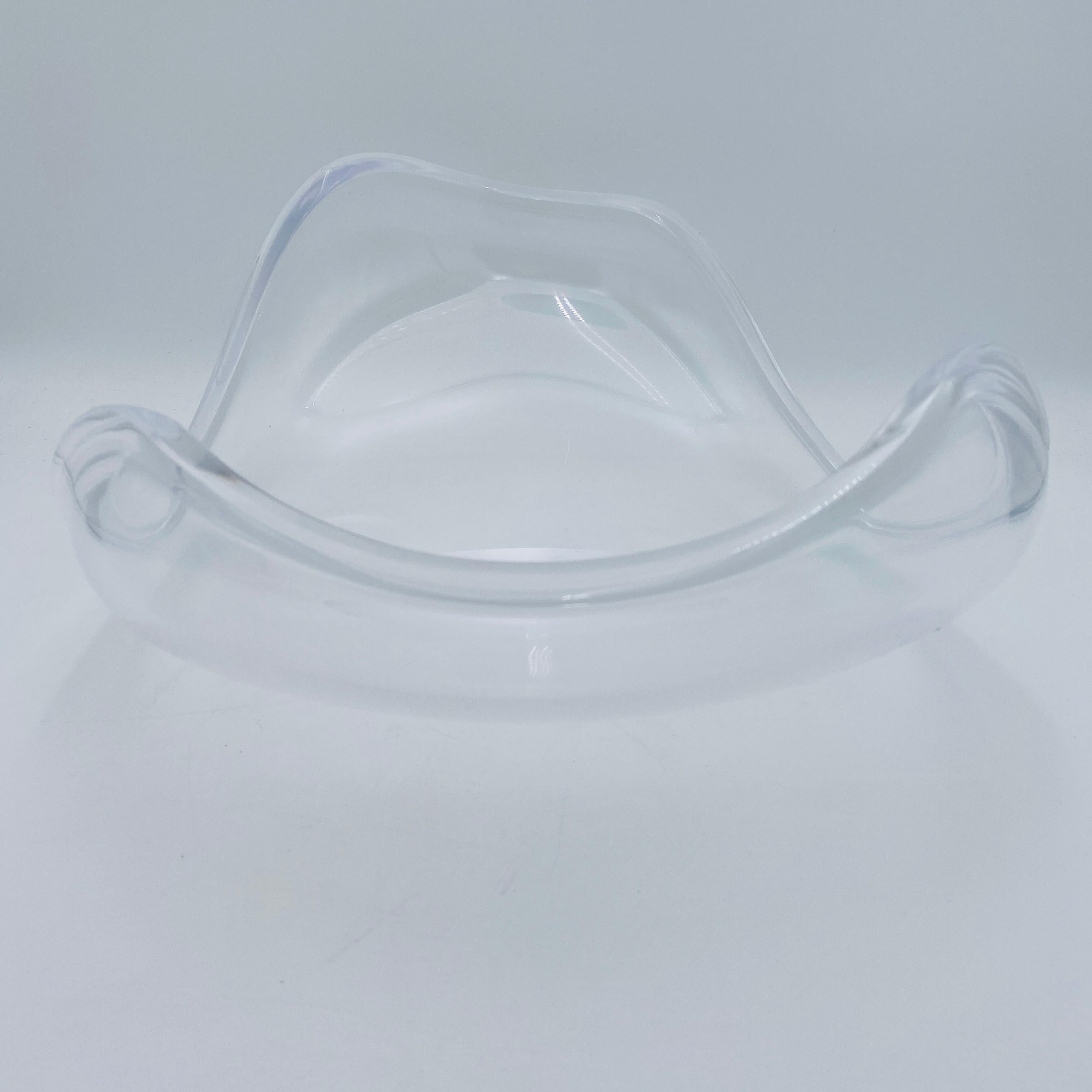 Ciotola in lucite Astrolite moderna di metà secolo Ritts Co. 1960 in vendita 4