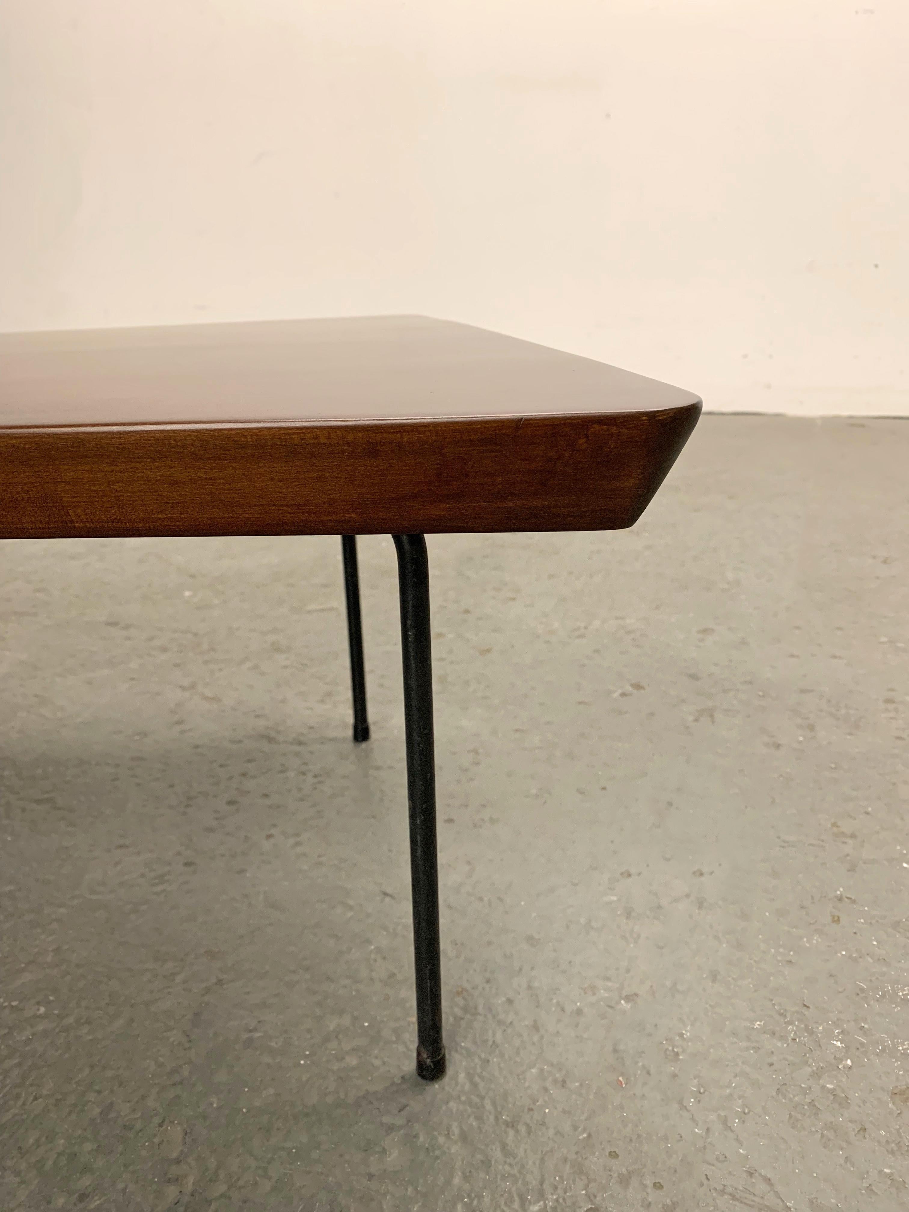 20th Century Mid-Century Modern Asymmetrical Maple Coffee Table