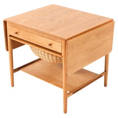 Mid-Century Modern AT-33 Sewing Table by Hans J. Wegner for Andreas Tuck, 1950s