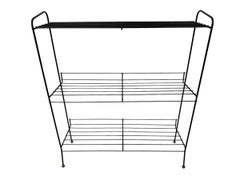 Mid-Century Modern Atomic 3-Tier Plant Stand