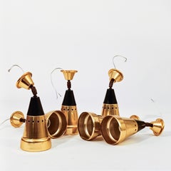 Mid-Century Modern. Atomic Era spotlights by Stilnovo, Italy, 1950s