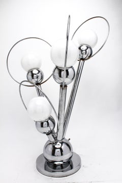 Mid-Century Modern Atomic Era Sputnik Table Lamp