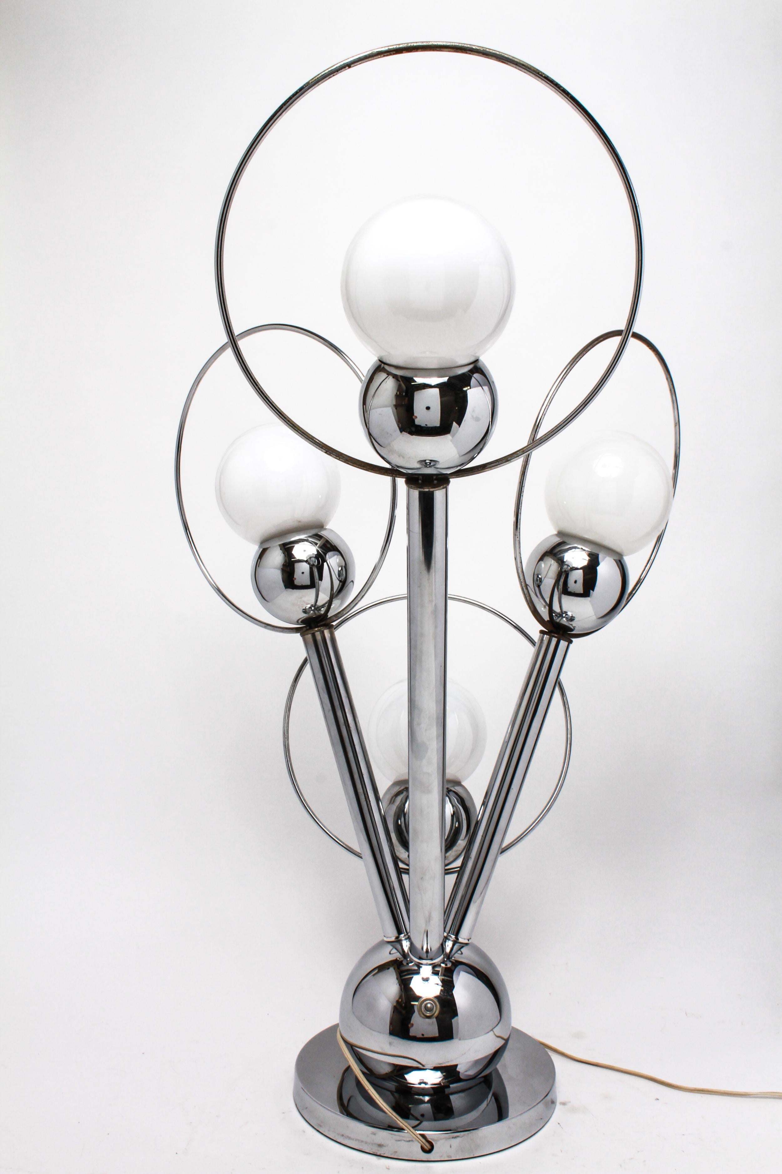 20th Century Mid-Century Modern Atomic Era Sputnik Table Lamp