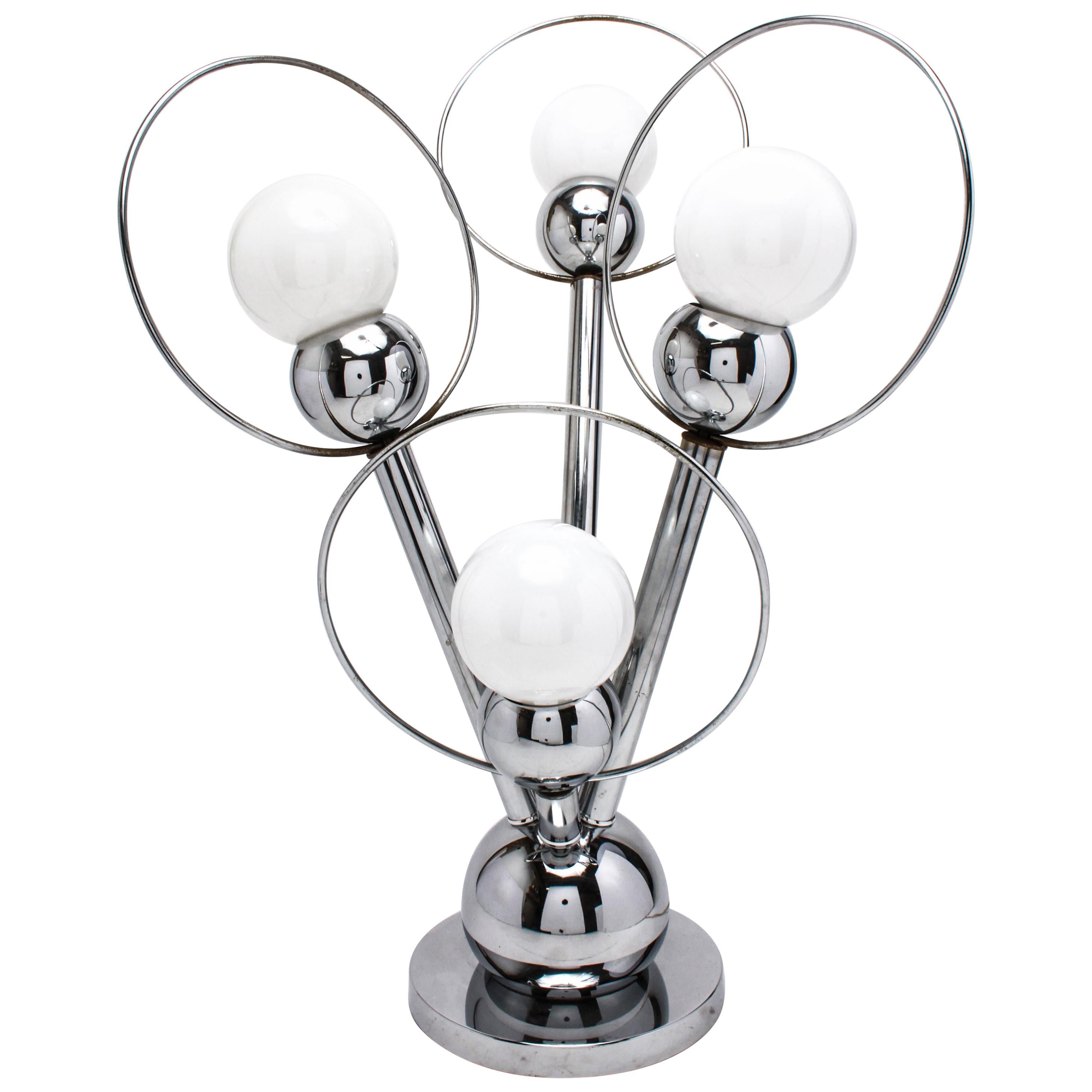 Mid-Century Modern Atomic Era Sputnik Table Lamp