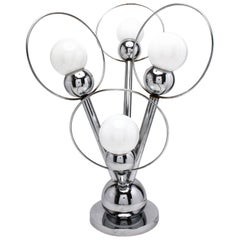 Vintage Mid-Century Modern Atomic Era Sputnik Table Lamp