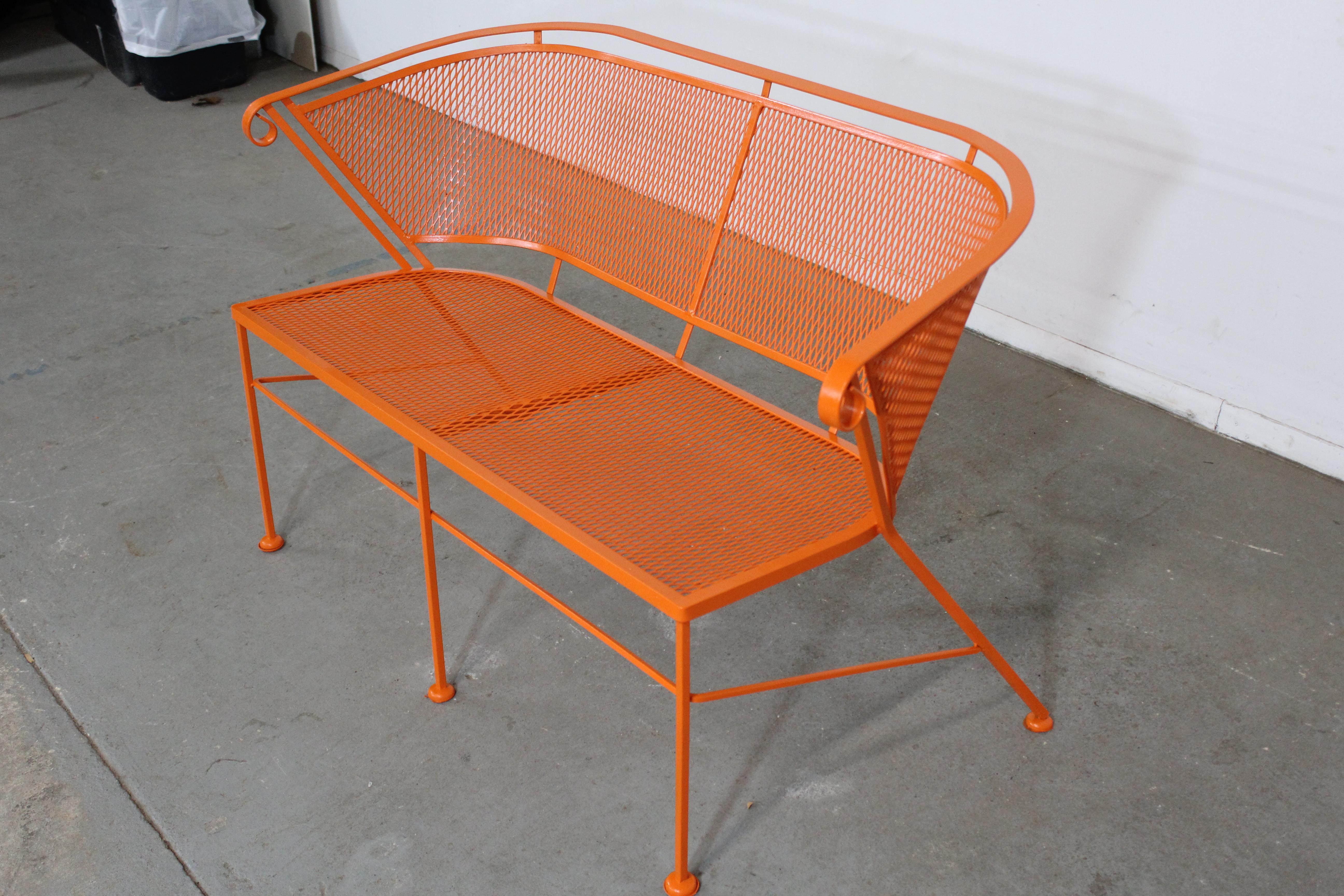 ikea orange bench