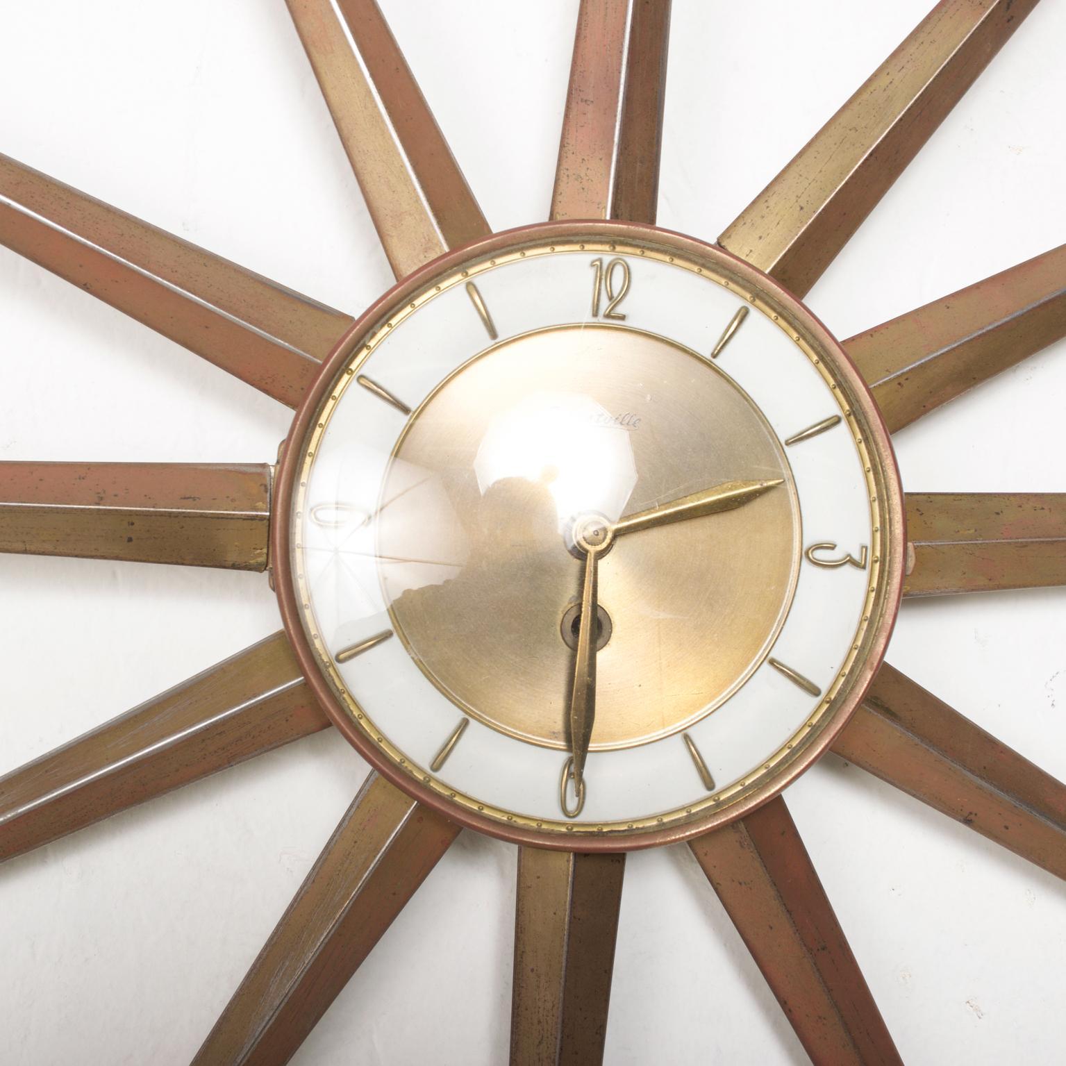 forestville starburst clock