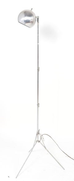 Mid-Century Modern Atomic Style Chrome Floor Lamp