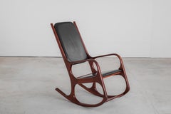 Mid-Century Modern "Augusta" Rocking Chair by Aída Boal, Brazil, 1991