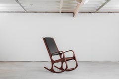 Mid-Century Modern "Augusta" Rocking Chair by Aída Boal, Brazil, 1991