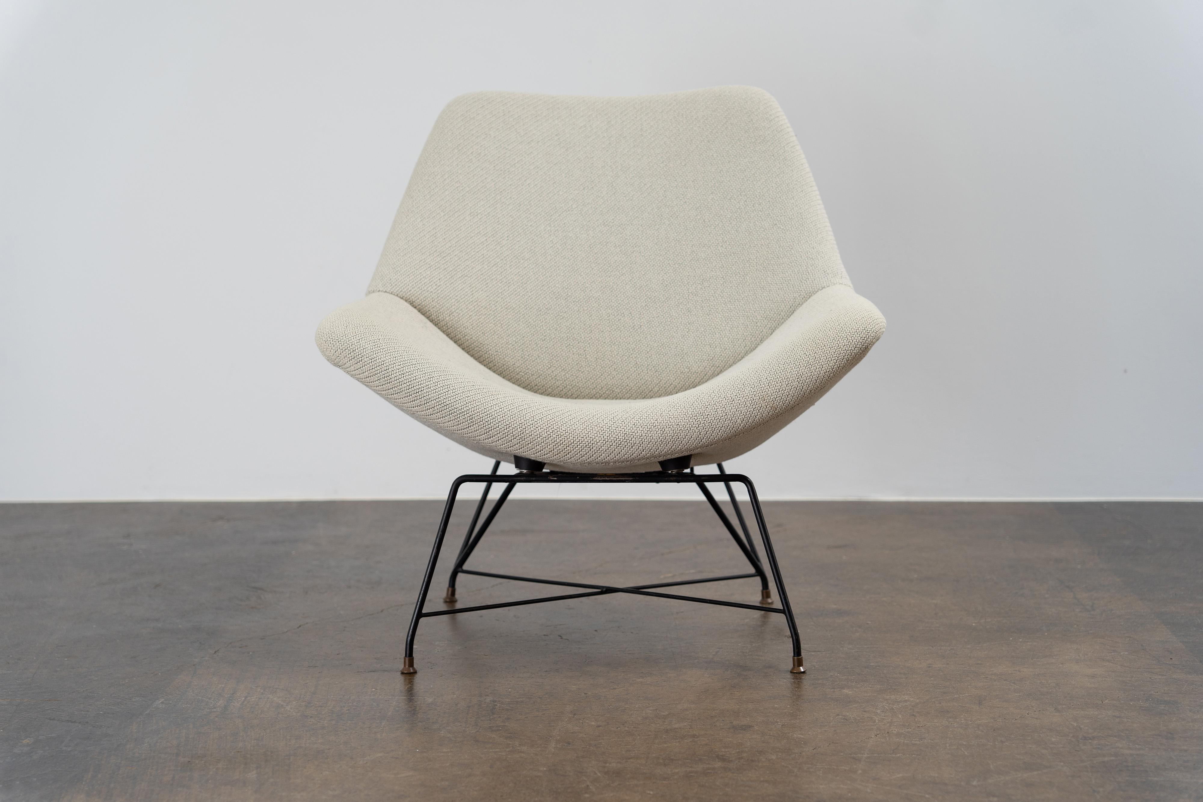 Mid-Century moderno Sedia da salotto Cosmos di Augusto Bozzi per Saporiti Italia, 1954