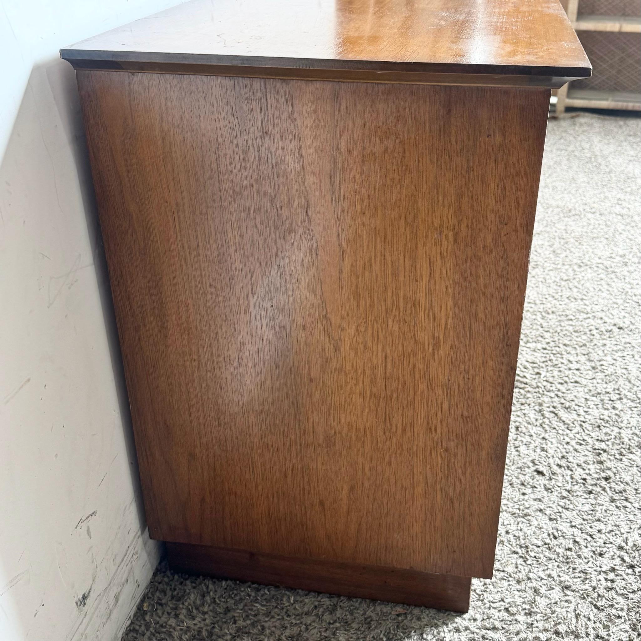 Late 20th Century Mid Century Modern ‚ÄúMayan‚Äù Nightstand by Basset