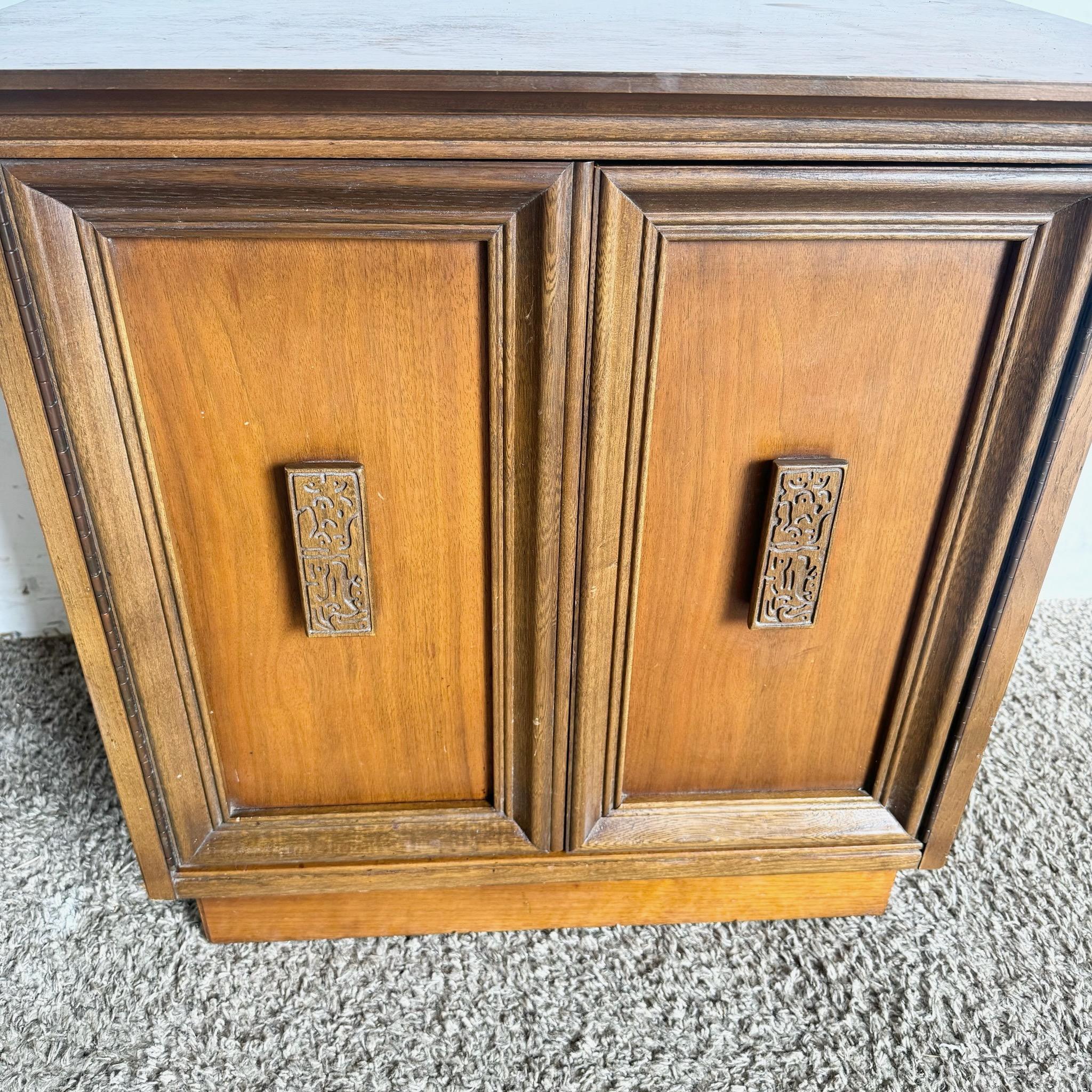Mid Century Modern ‚ÄúMayan‚Äù Nightstand by Basset 1