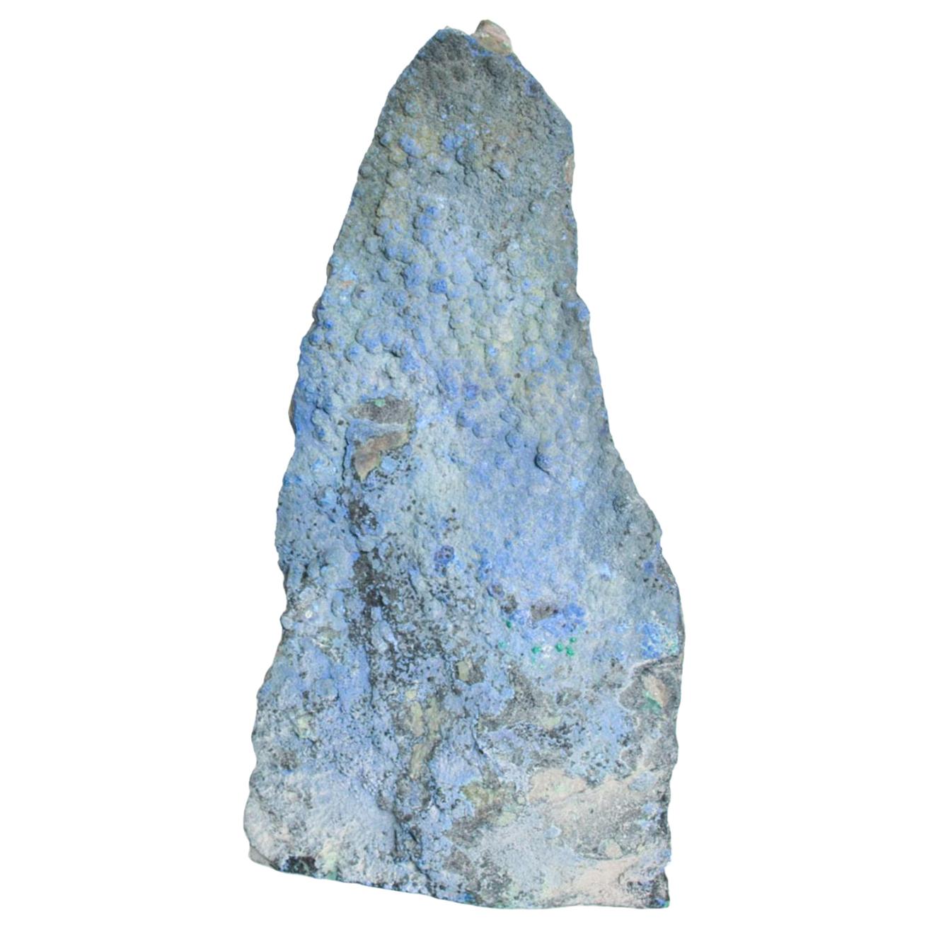 Mid-Century Modern Azurite Stone Bookend