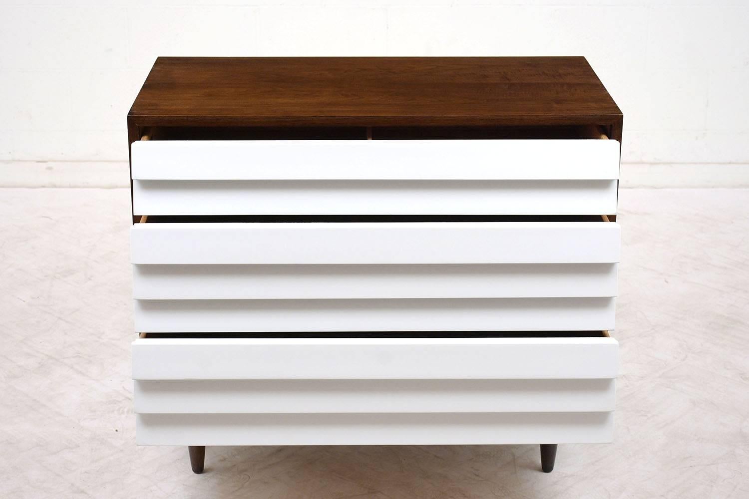 American Mid-Century Modern Lacquered Bachelor Chest