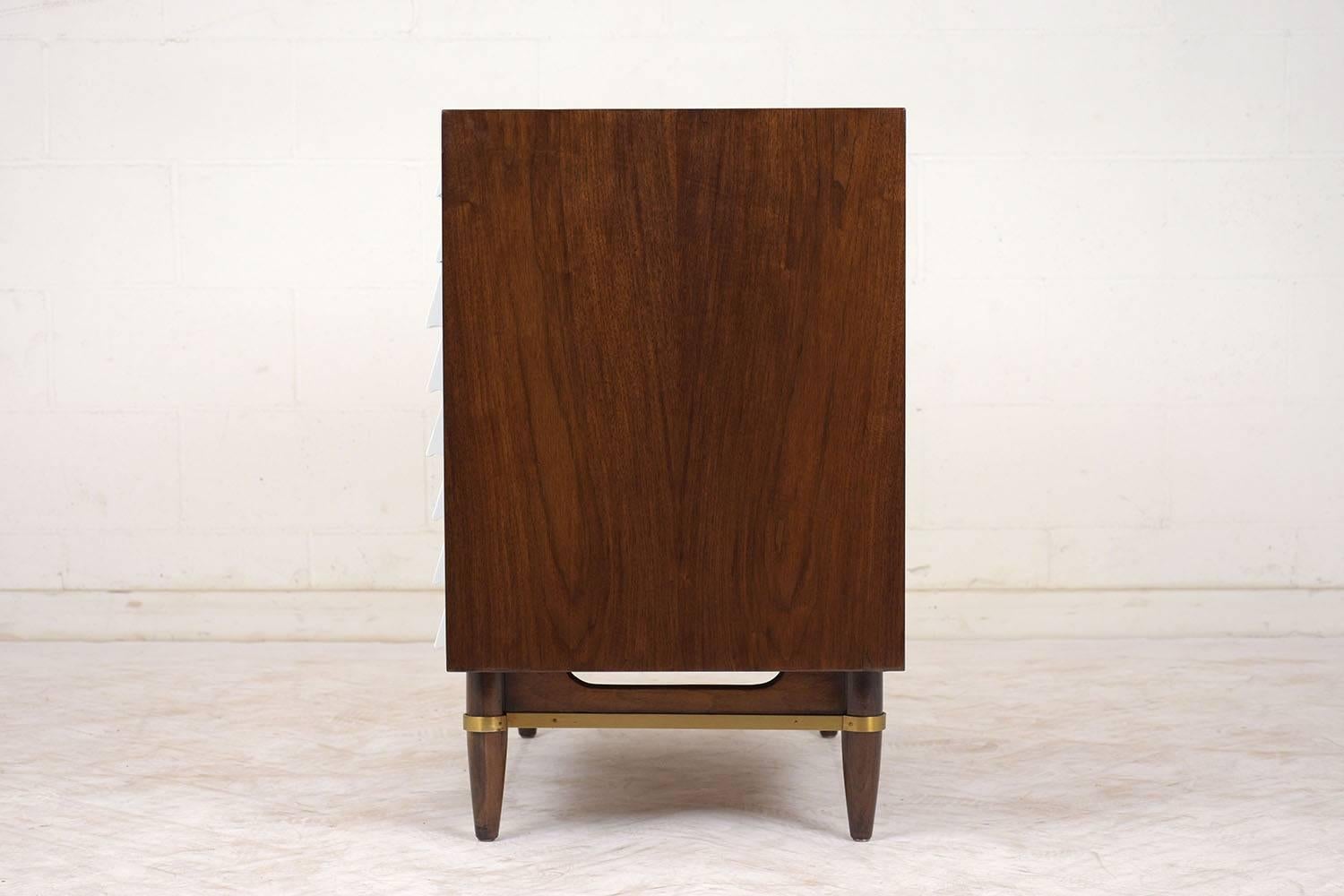 Mid-20th Century Mid-Century Modern Lacquered Bachelor Chest