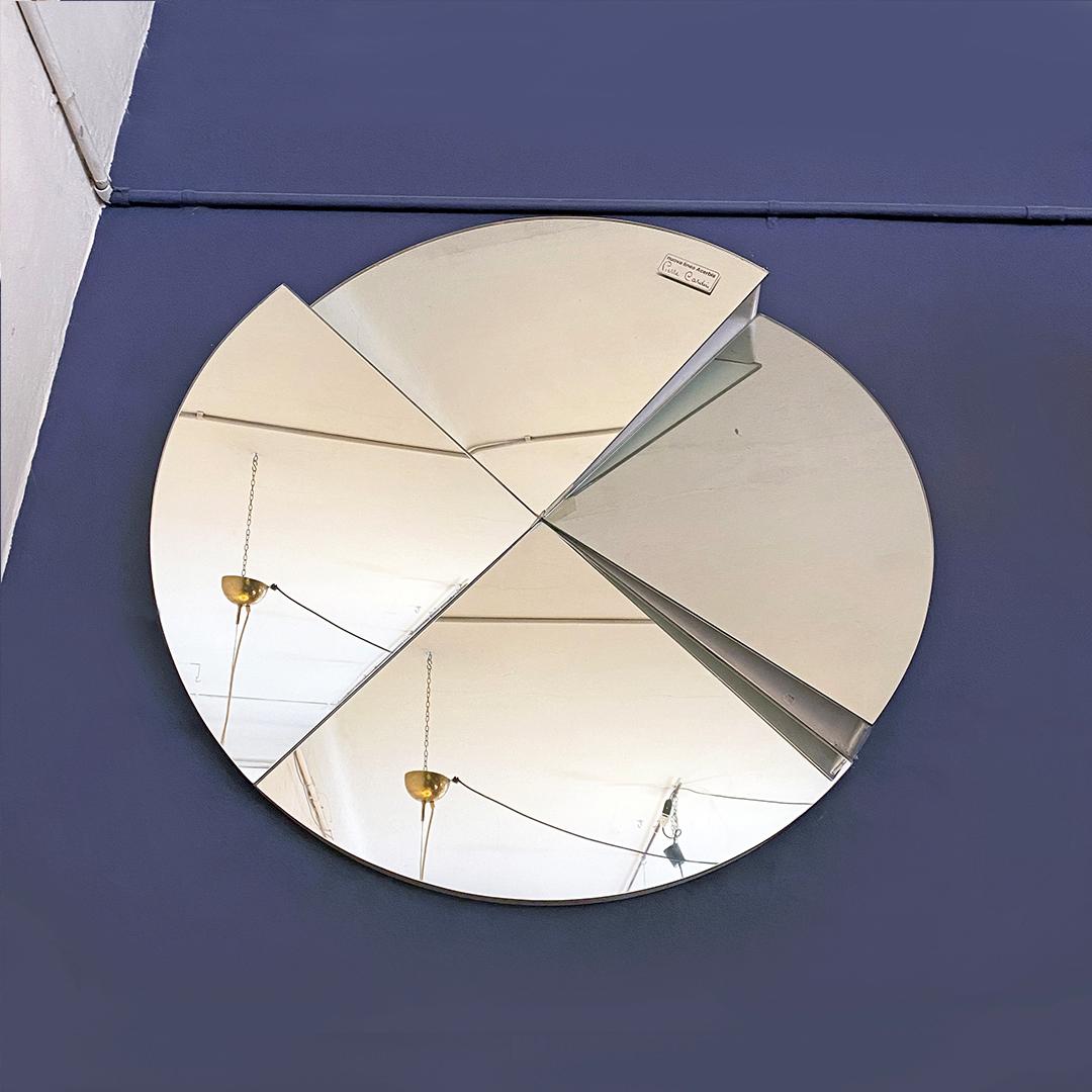 Late 20th Century Mid-Century Modern Backlit Mirror by Pierre Cardin for New Acerbis Line, 1980s