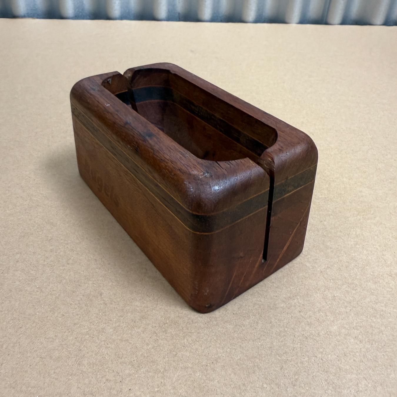 Mid-Century Modern Mid Century Modern Bagel Wood Slicer  Custom Made For Sale