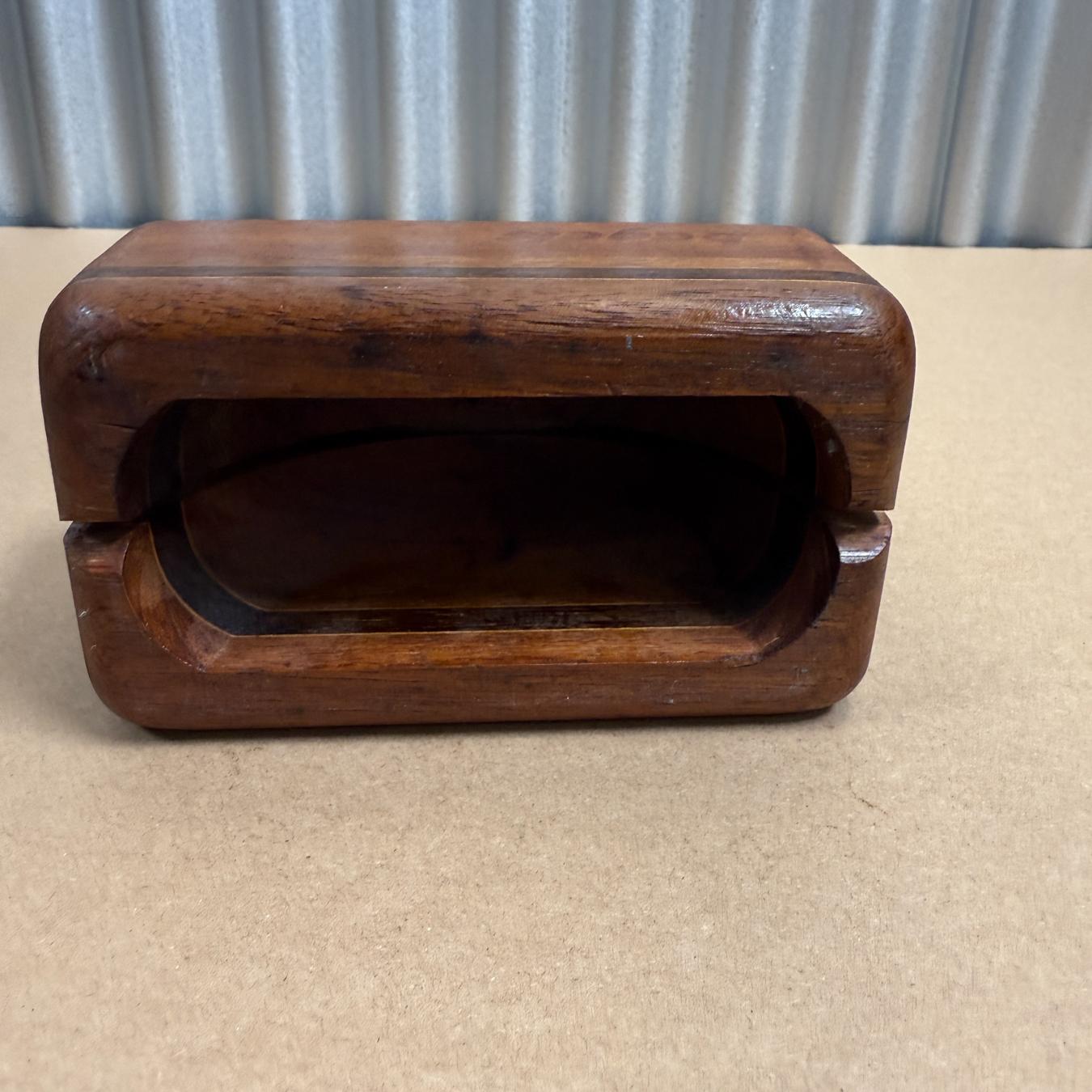 Mid Century Modern Bagel Wood Slicer  Custom Made In Good Condition For Sale In Chula Vista, CA