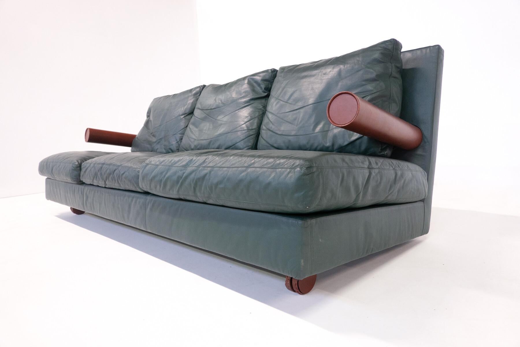 Modernes Mid-Century-Modern-Baisity-Sofa von Antonio Citterio für B&B Italia, 1980er Jahre, zwei im Zustand „Gut“ im Angebot in Brussels, BE