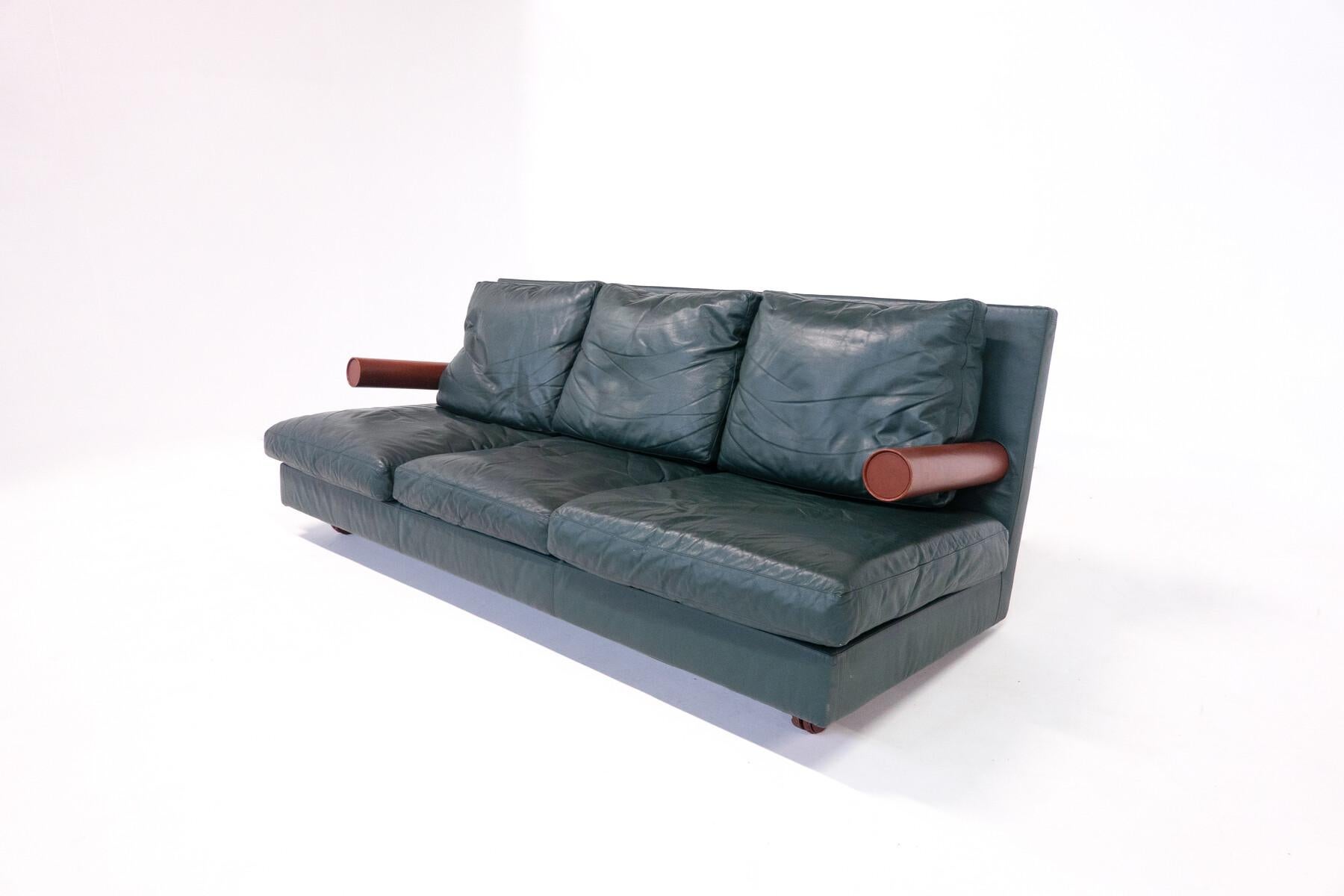 Late 20th Century Mid-Century Modern Baisity Sofa by Antonio Citterio for B&B Italia, 1980s, Two For Sale