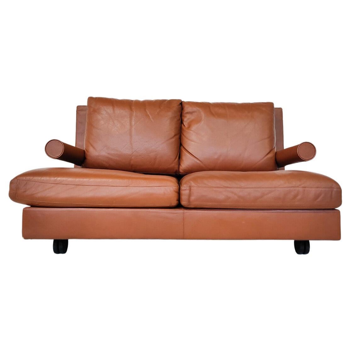 Modernes Mid-Century Modern Baisity Zweisitzer-Sofa mit zwei Etagen von Antonio Citterio für B&B Italia im Angebot