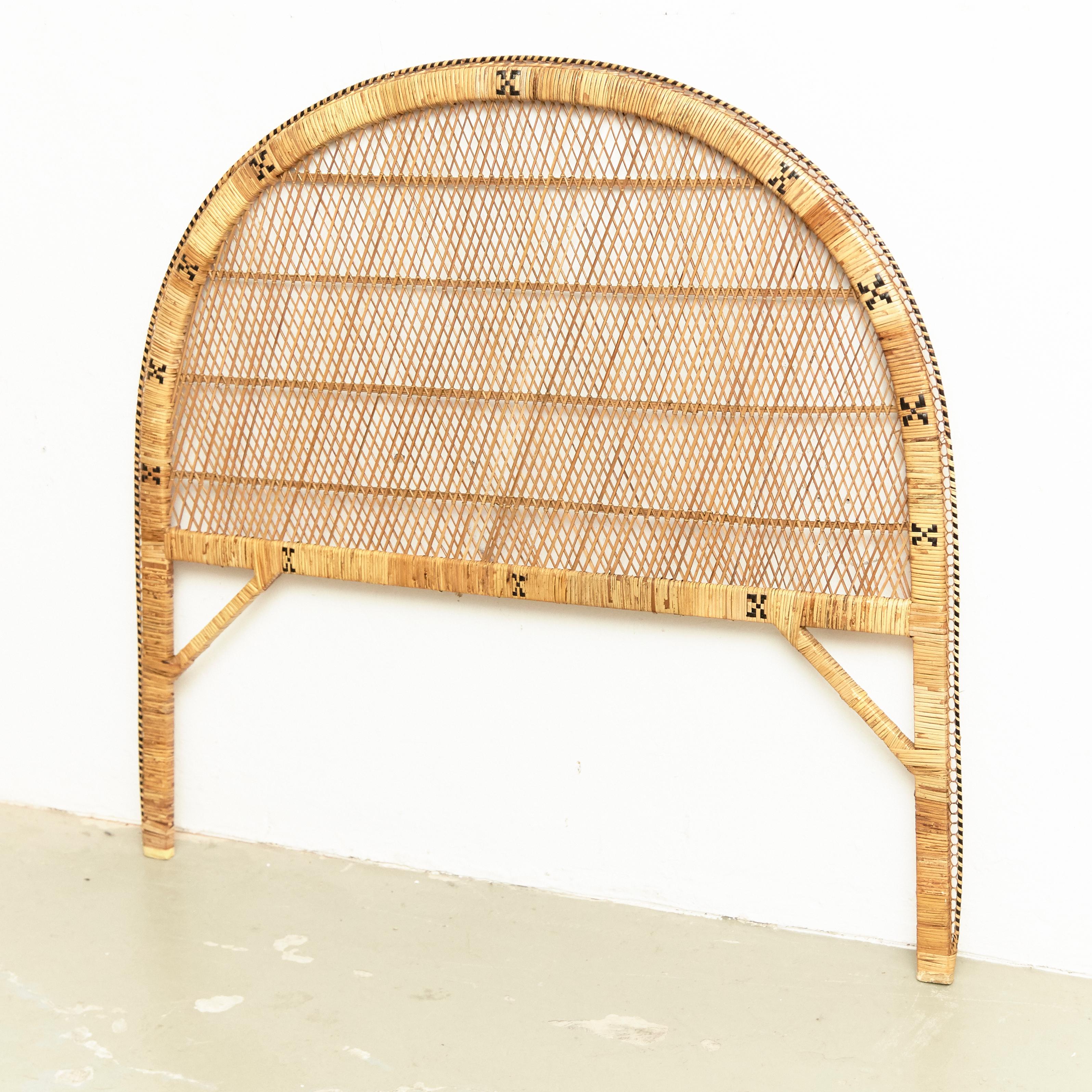 french rattan headboard