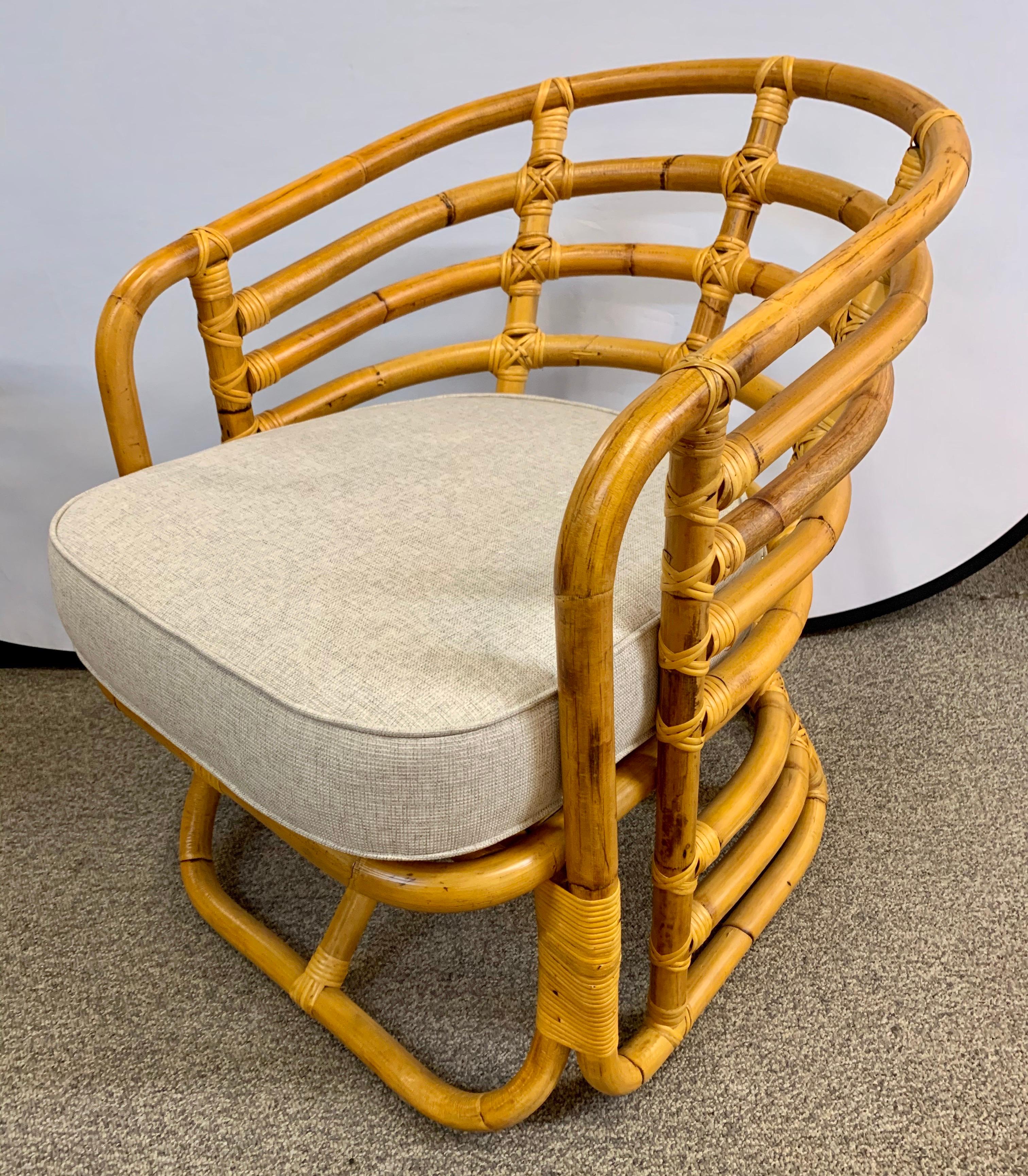 mid century bamboo furniture