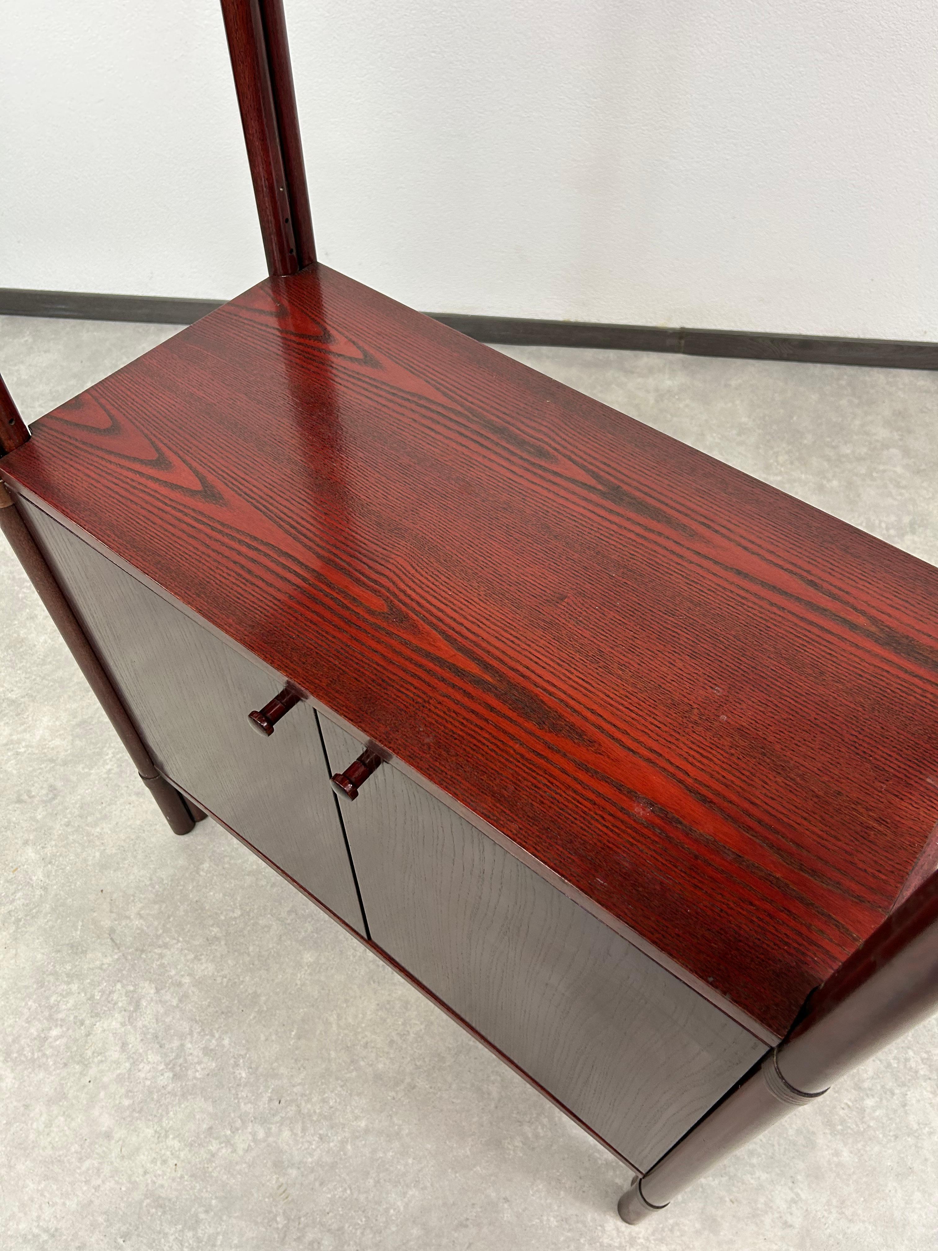 Armadio in bambù moderno di metà secolo di Gervasoni in vendita 3