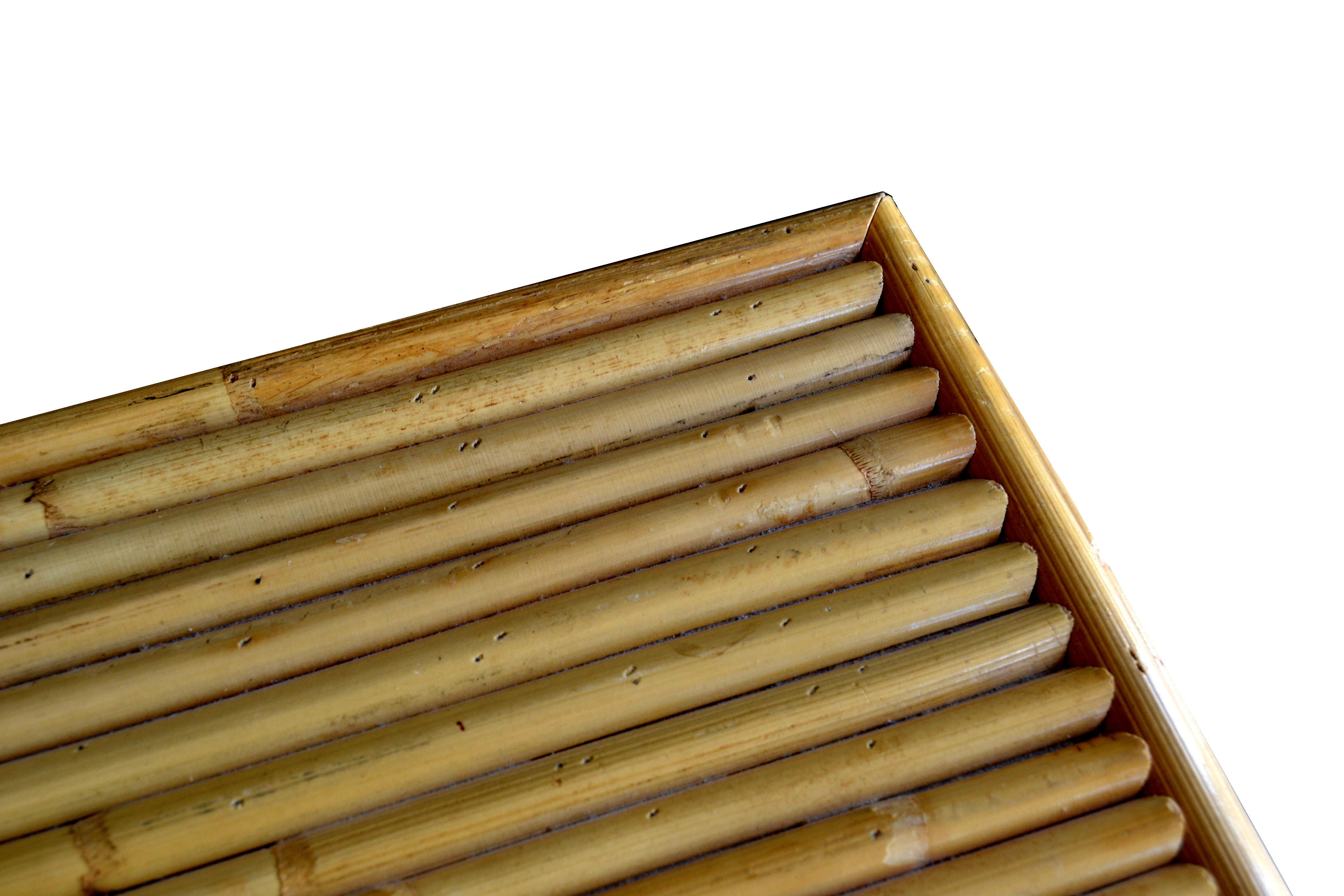 Mid-Century Modern Bamboo Dresser / Chest of Drawers 1
