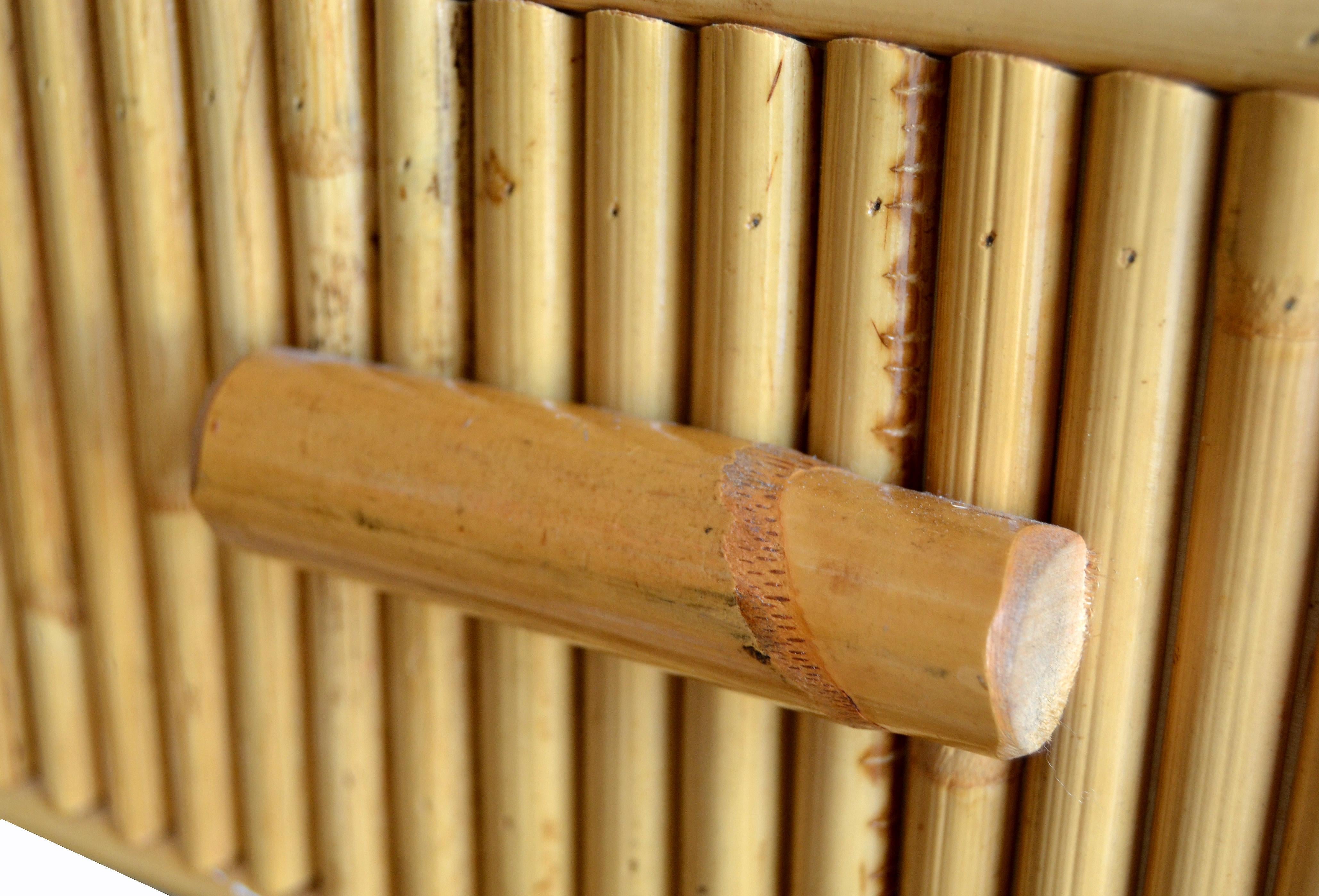 Mid-Century Modern Bamboo Dresser / Chest of Drawers 2
