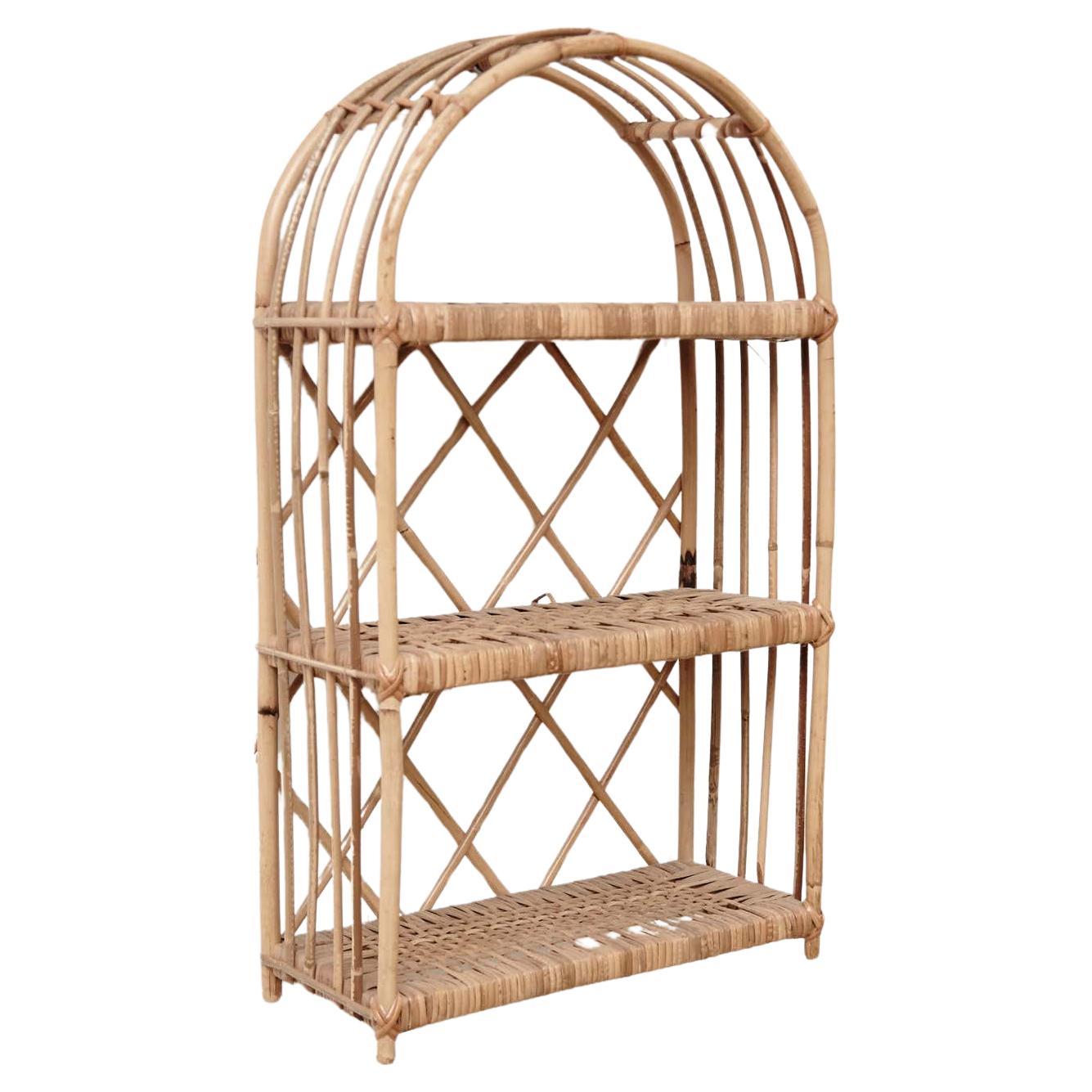 Etagère en bambou The Modernity French Rivera, vers 1960