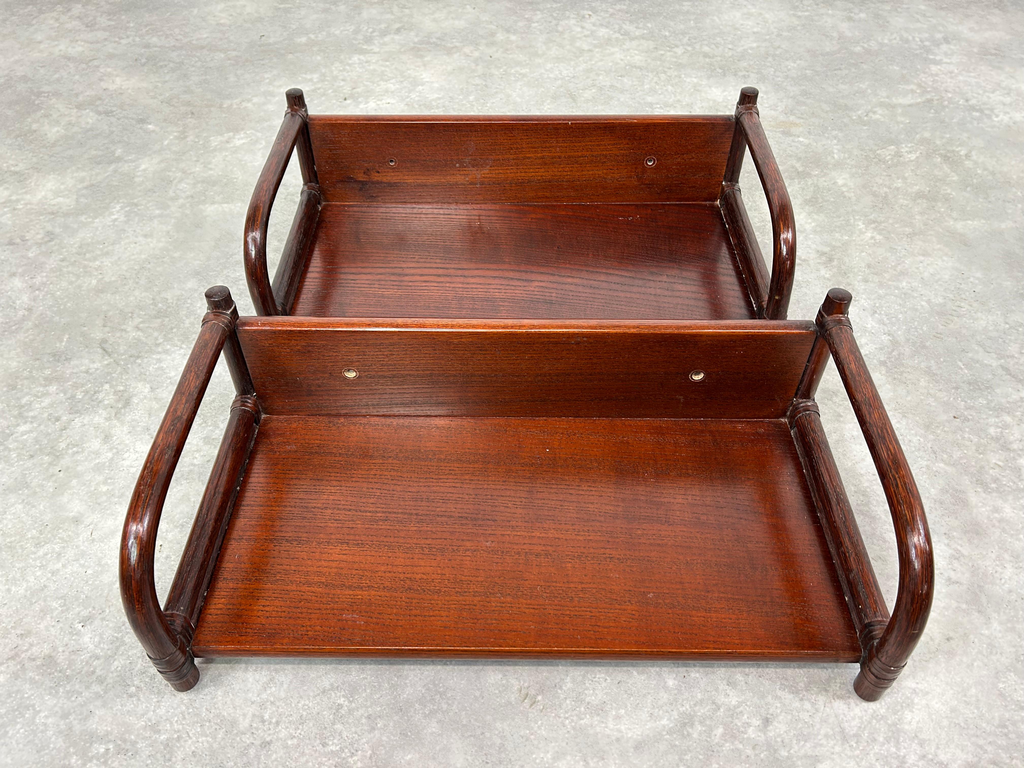 Modernes bambusregal aus der mitte des jahrhunderts von Gervasoni (Italienisch) im Angebot