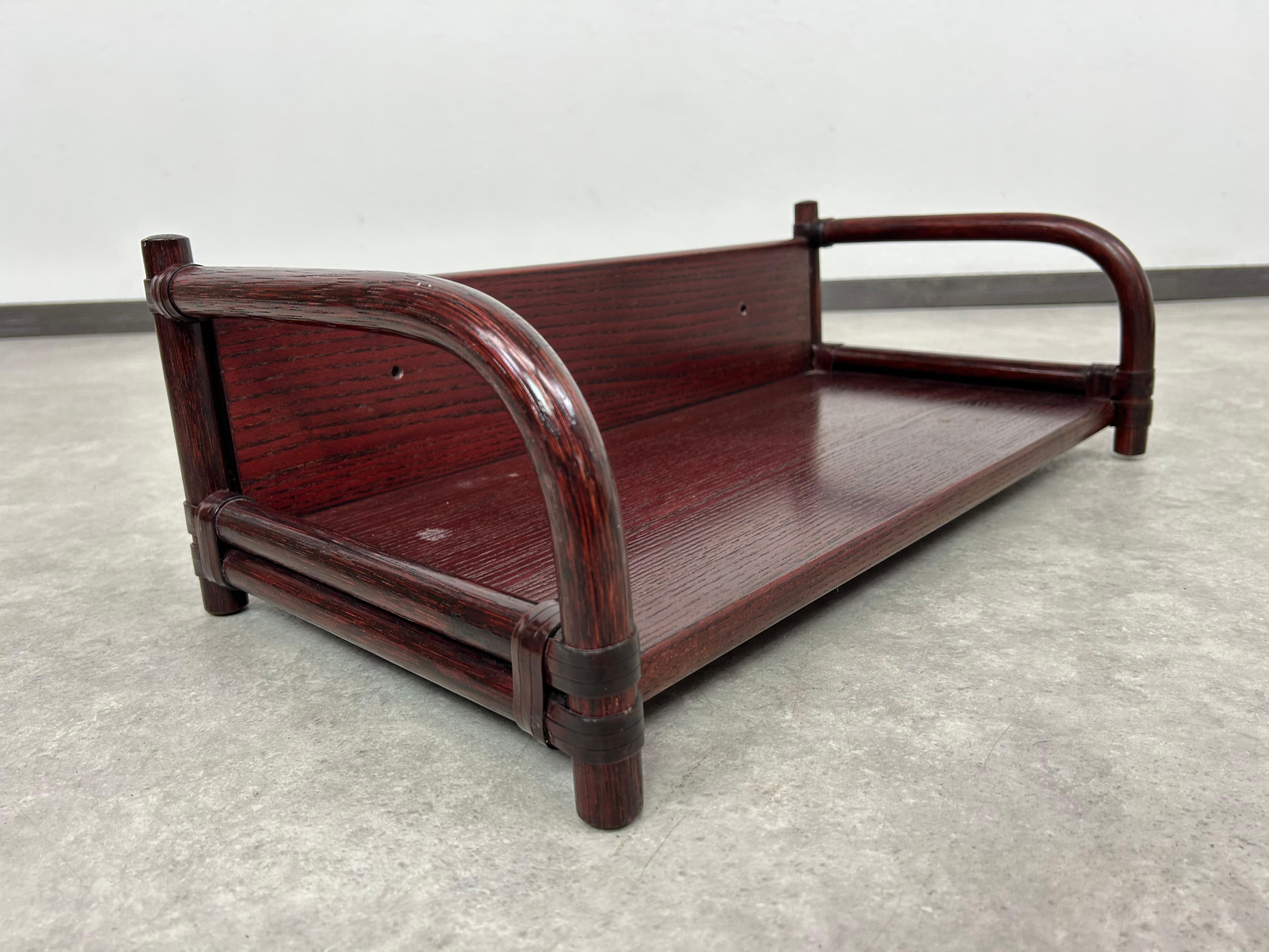 Modernes bambusregal aus der mitte des jahrhunderts von Gervasoni (Ende des 20. Jahrhunderts) im Angebot