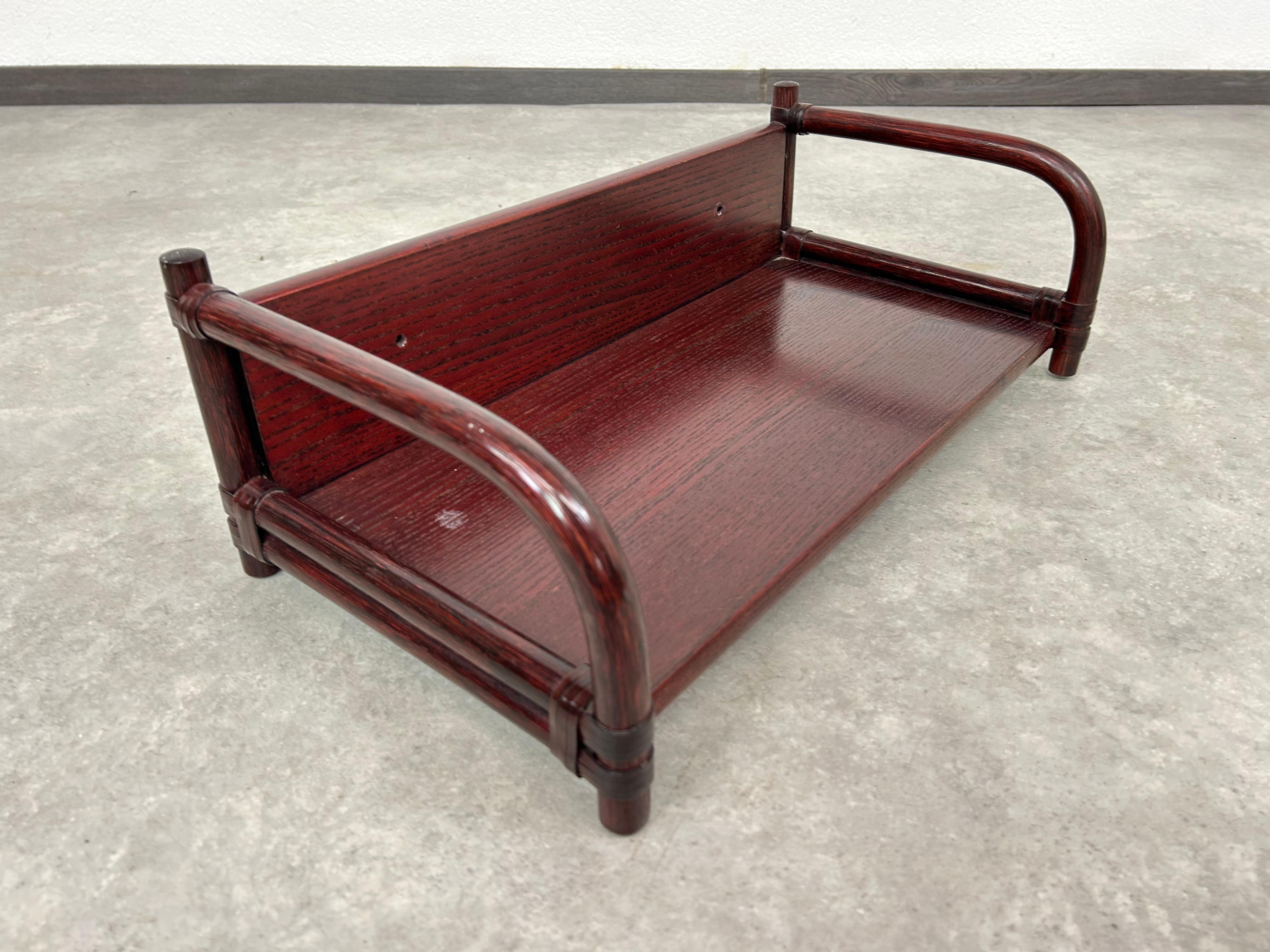 Modernes bambusregal aus der mitte des jahrhunderts von Gervasoni (Bambus) im Angebot