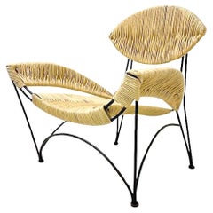 Vintage Mid-Century Modern Banana Chair by Tom Dixon for Capellini, 1980s
