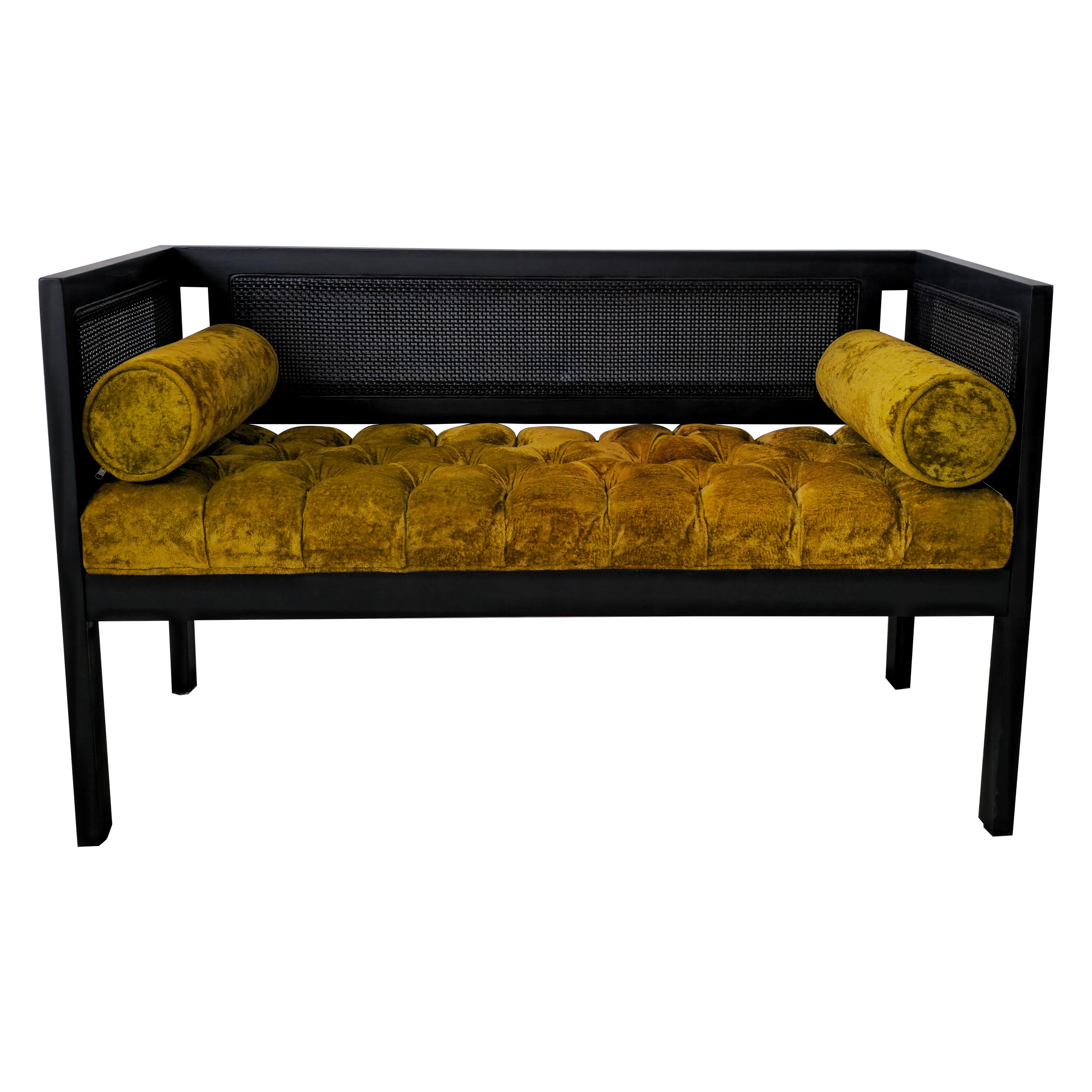 Mid Century Modern Banquet Settee