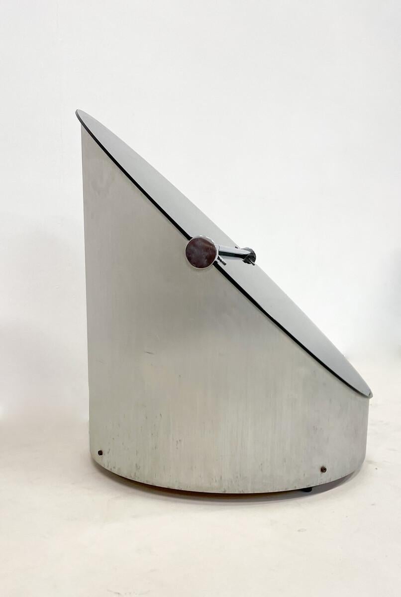 Metal Mid-Century Modern Bar by Claudio Salocchi, Italy, 1970s For Sale