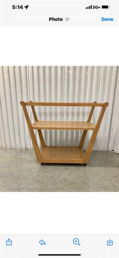 Mid Century Modern Bar Cart By Edward Wormley For Dunbar