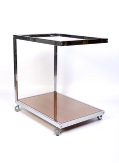 Mid Century Modern Bar Cart Drink Trolley, England, C.1970